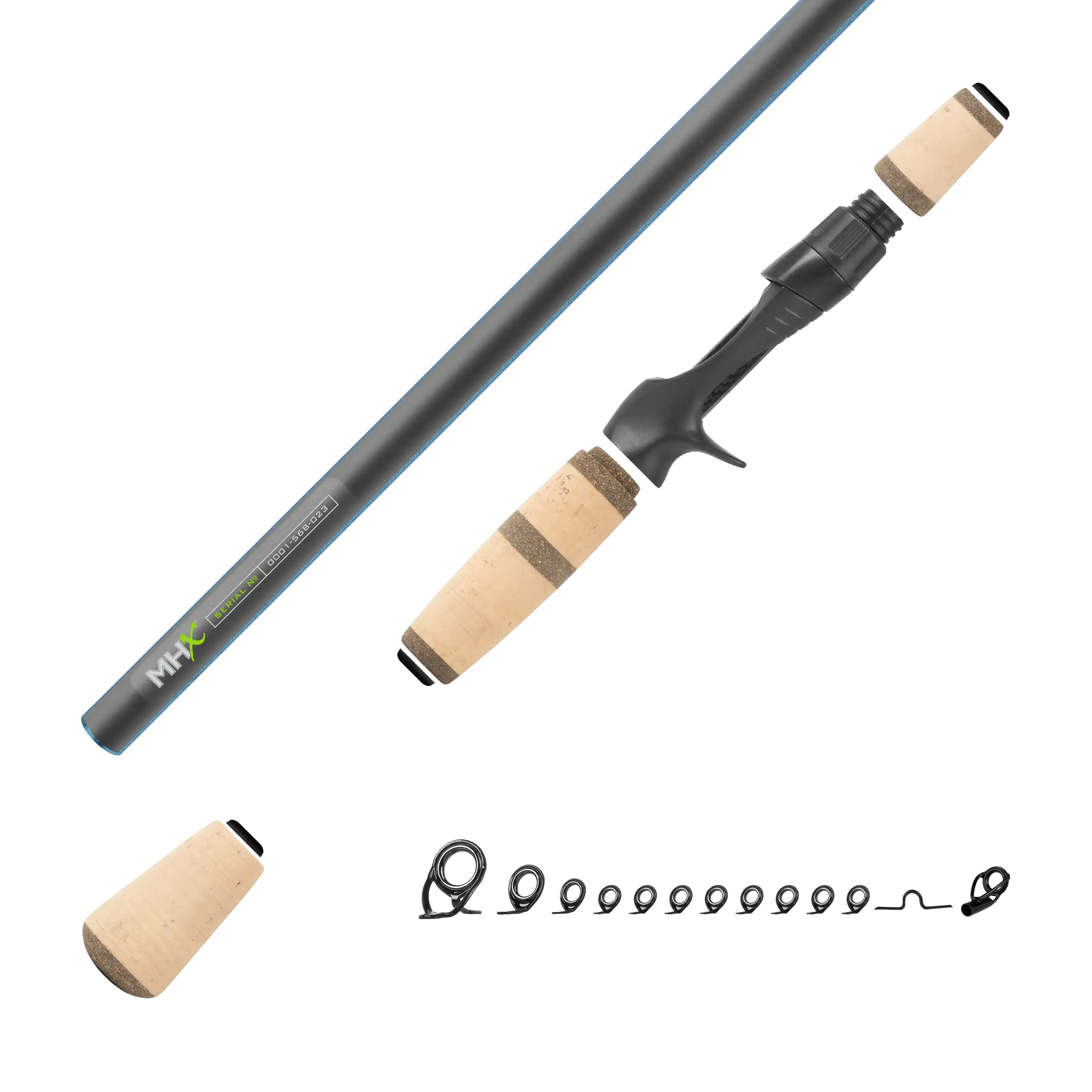 Post Spawn Bass Casting Rod Kits - CB905