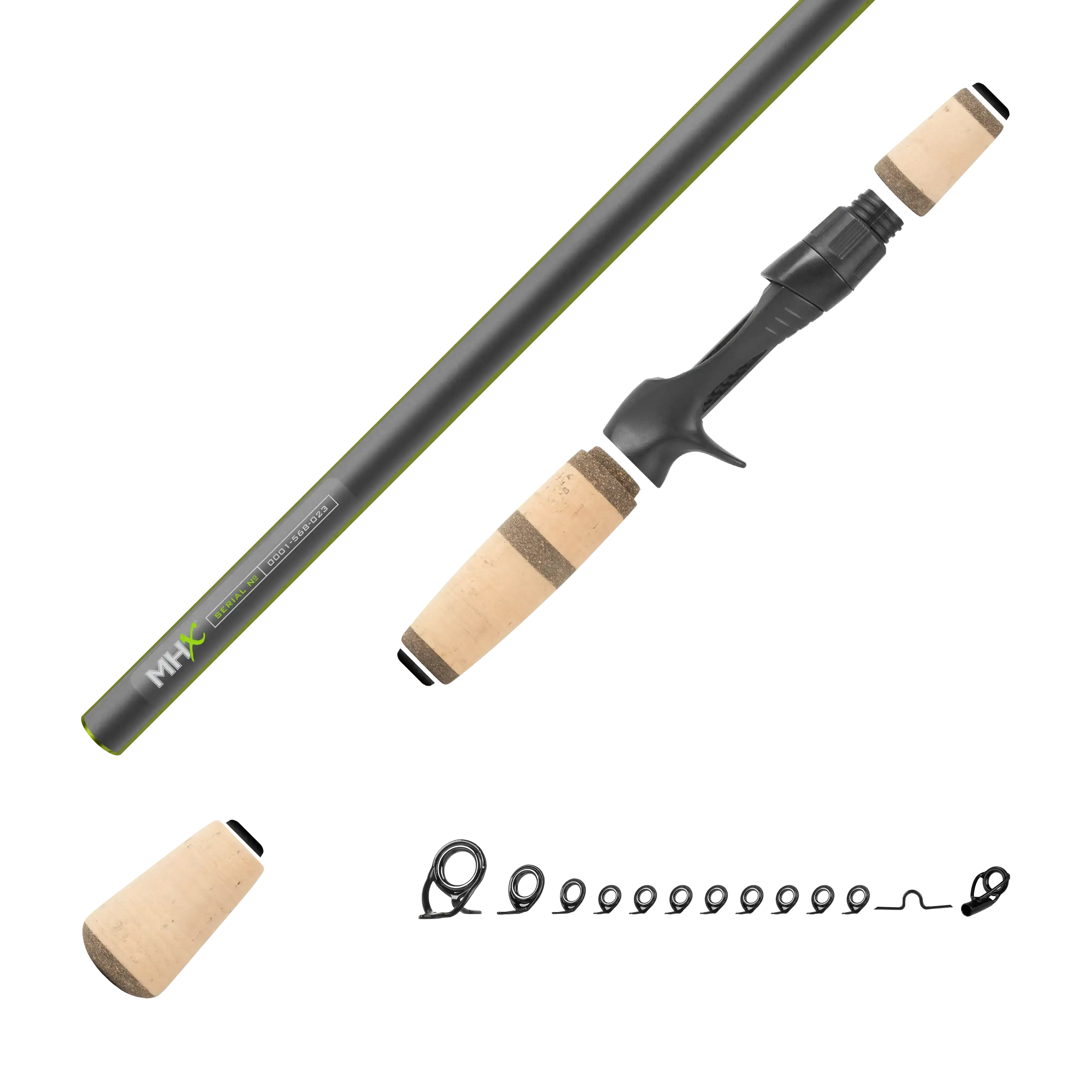 Post Spawn Bass Casting Rod Kits - CB905
