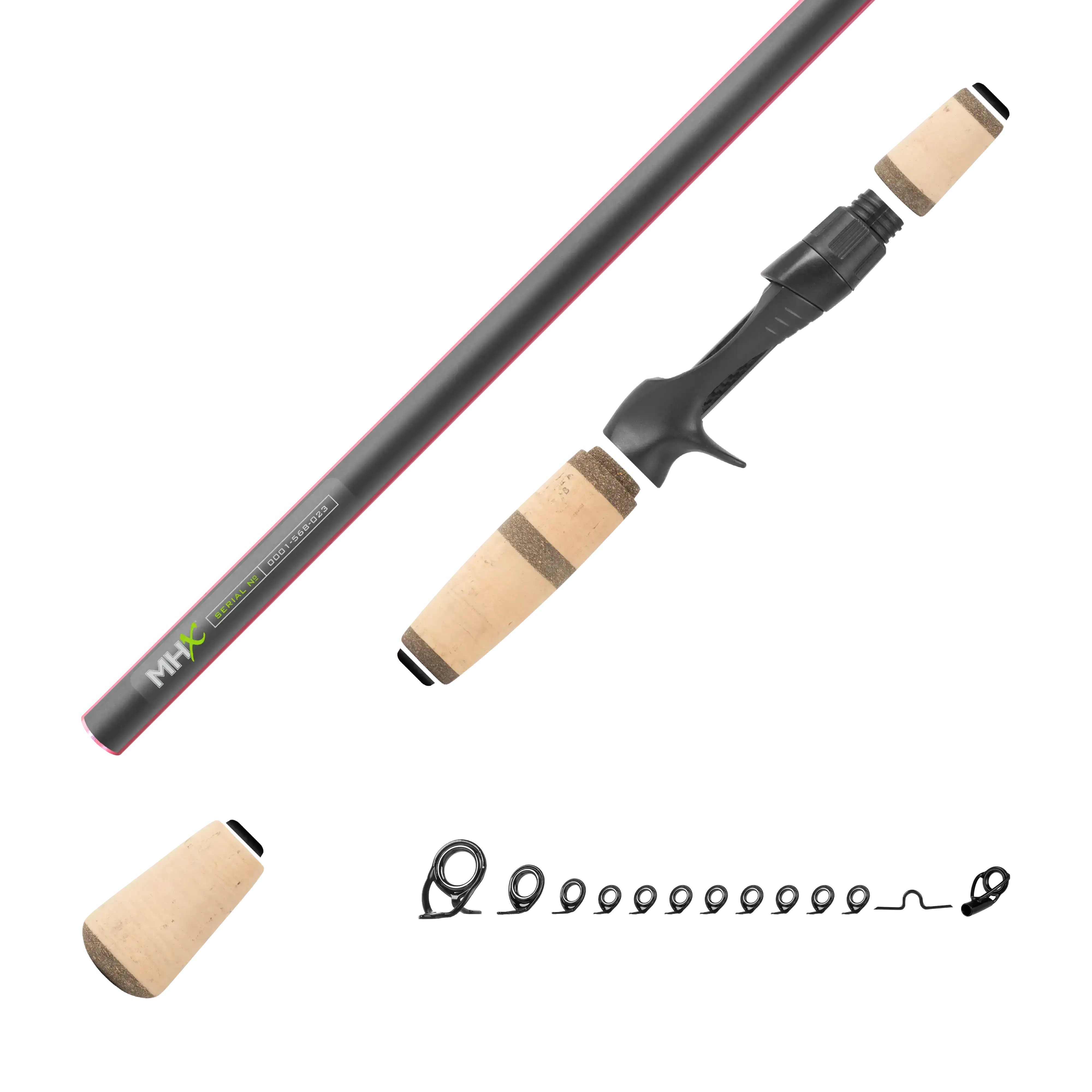 Post Spawn Bass Casting Rod Kits - CB905