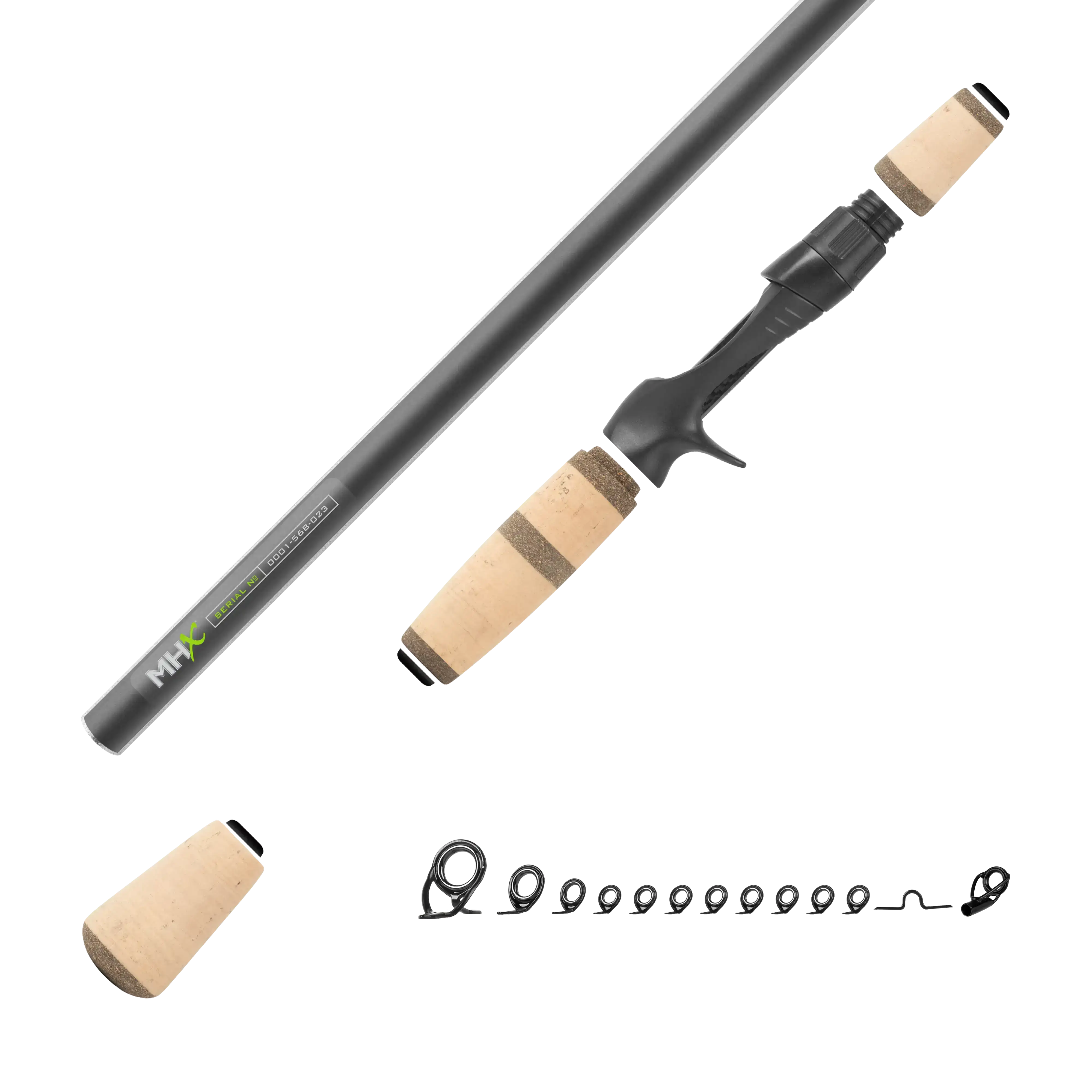 Post Spawn Bass Casting Rod Kits - CB905