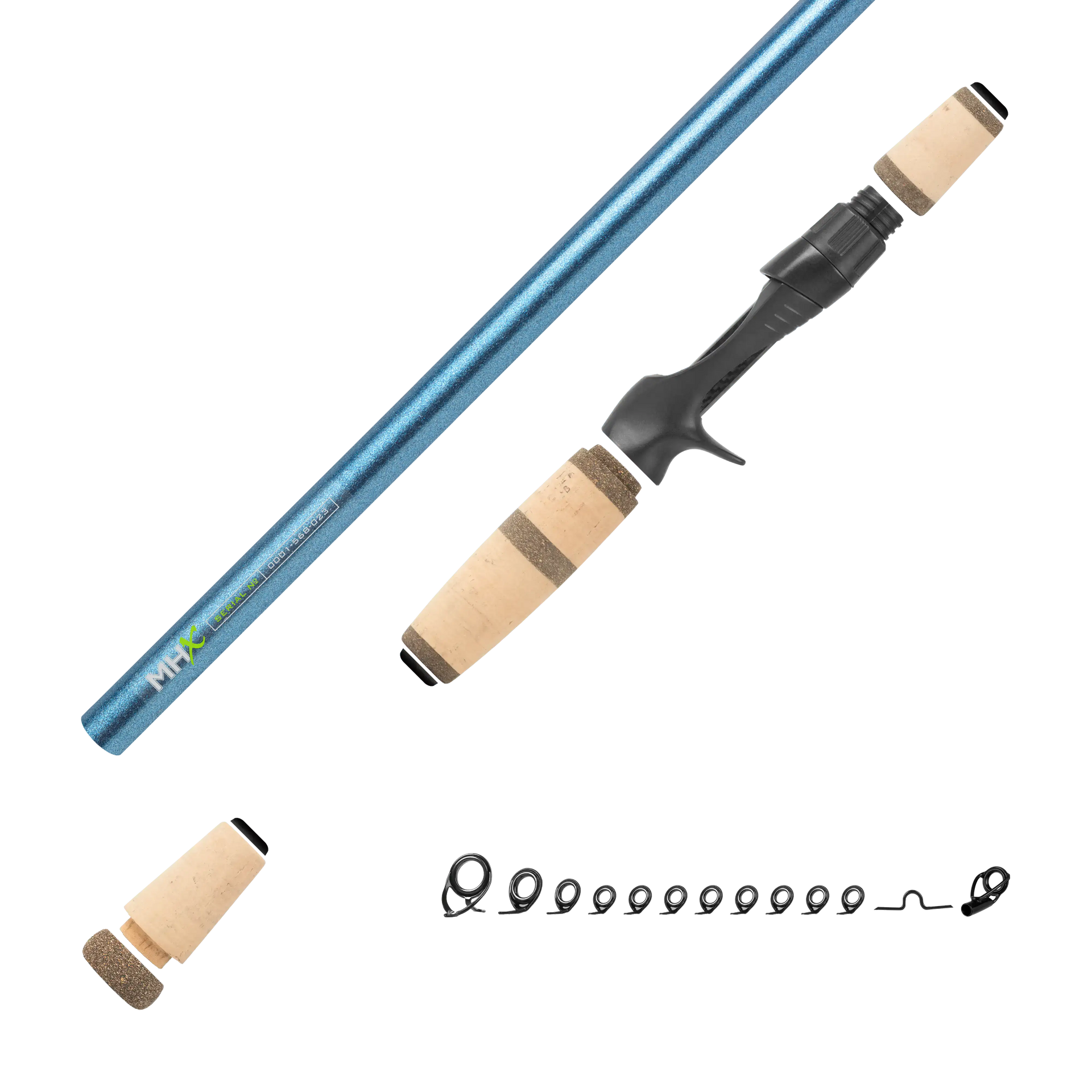 live box 活かし水槽　JJ CUSTOM RODS Post Spawn Bass Casting Rod Kits