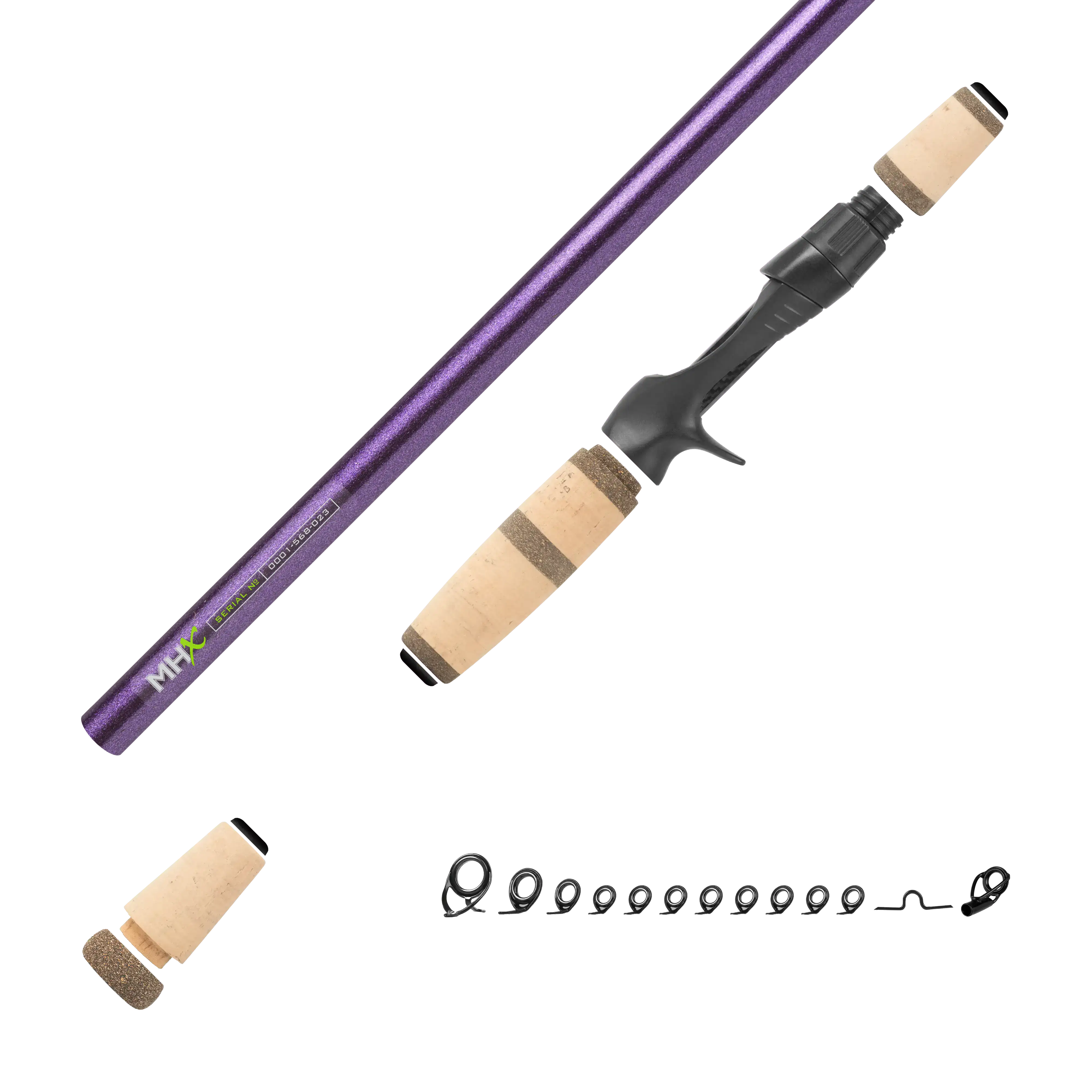 Post Spawn Bass Casting Rod Kits