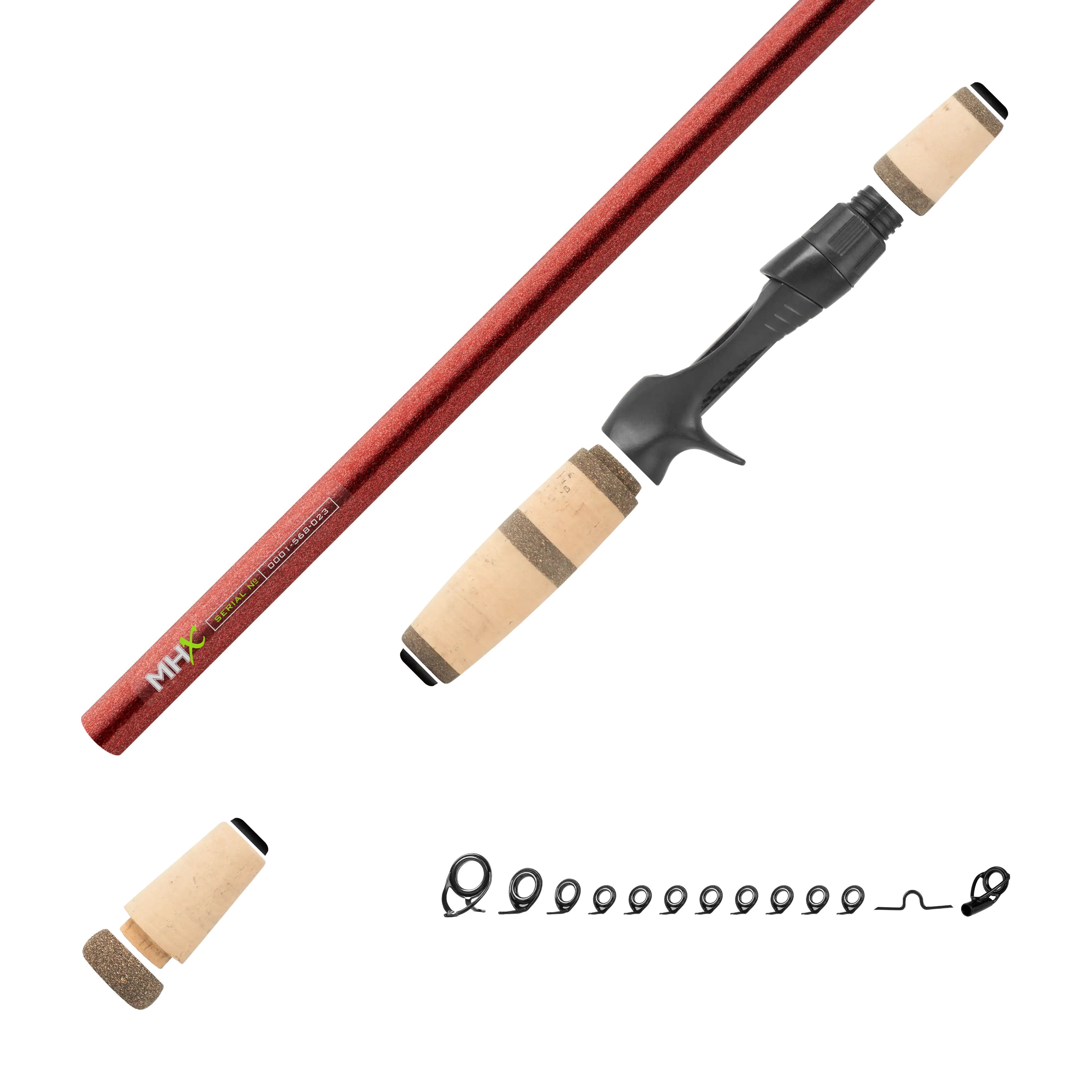 Post Spawn Bass Casting Rod Kits