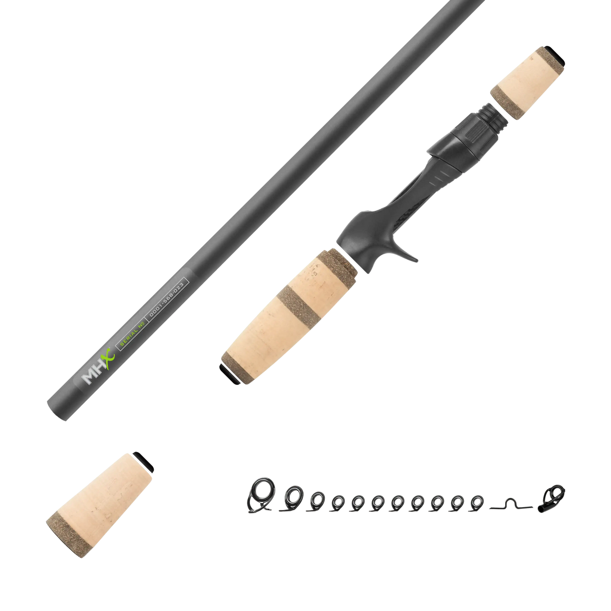 Post Spawn Bass Casting Rod Kits - SWB956
