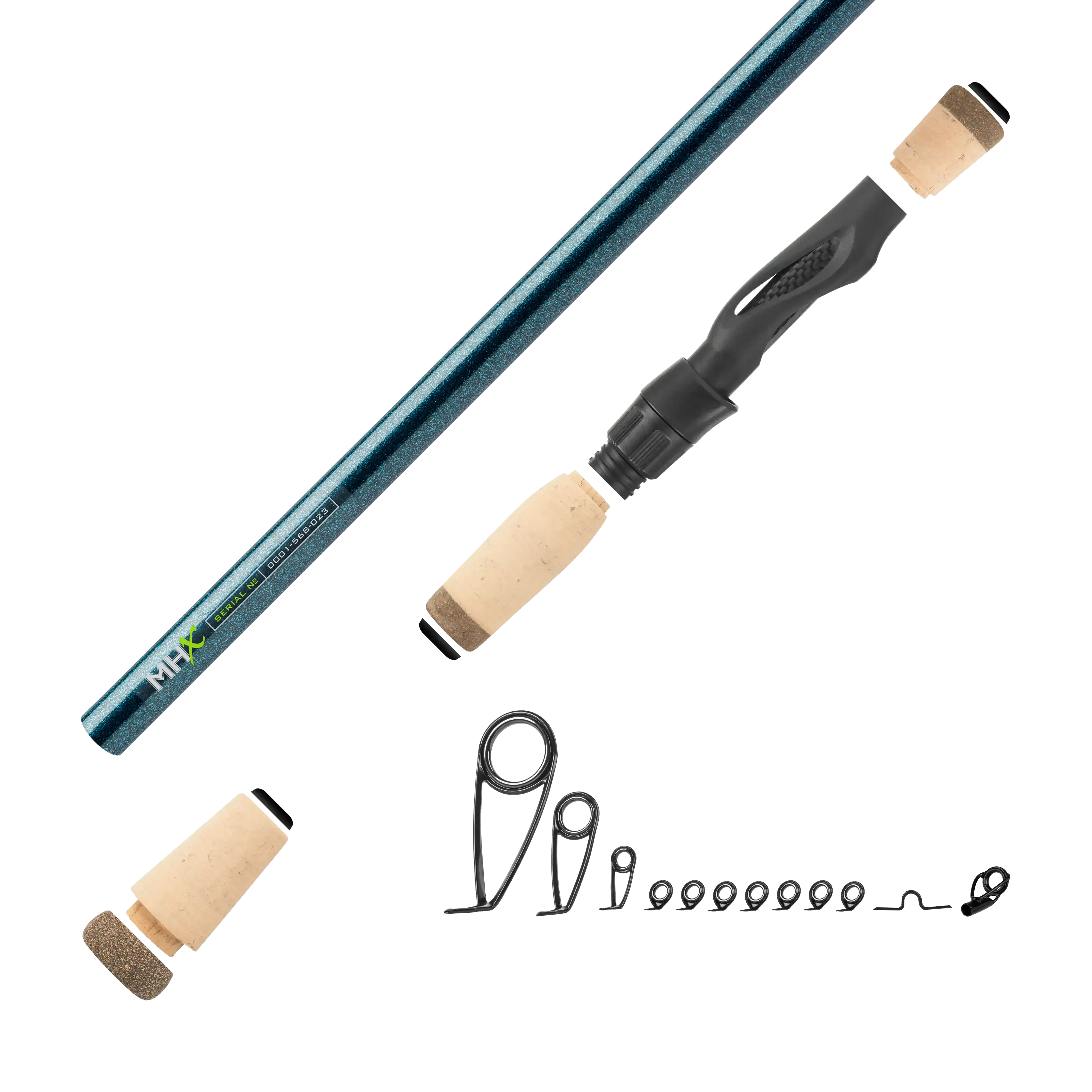 Post Spawn Bass Spinning Rod Kits