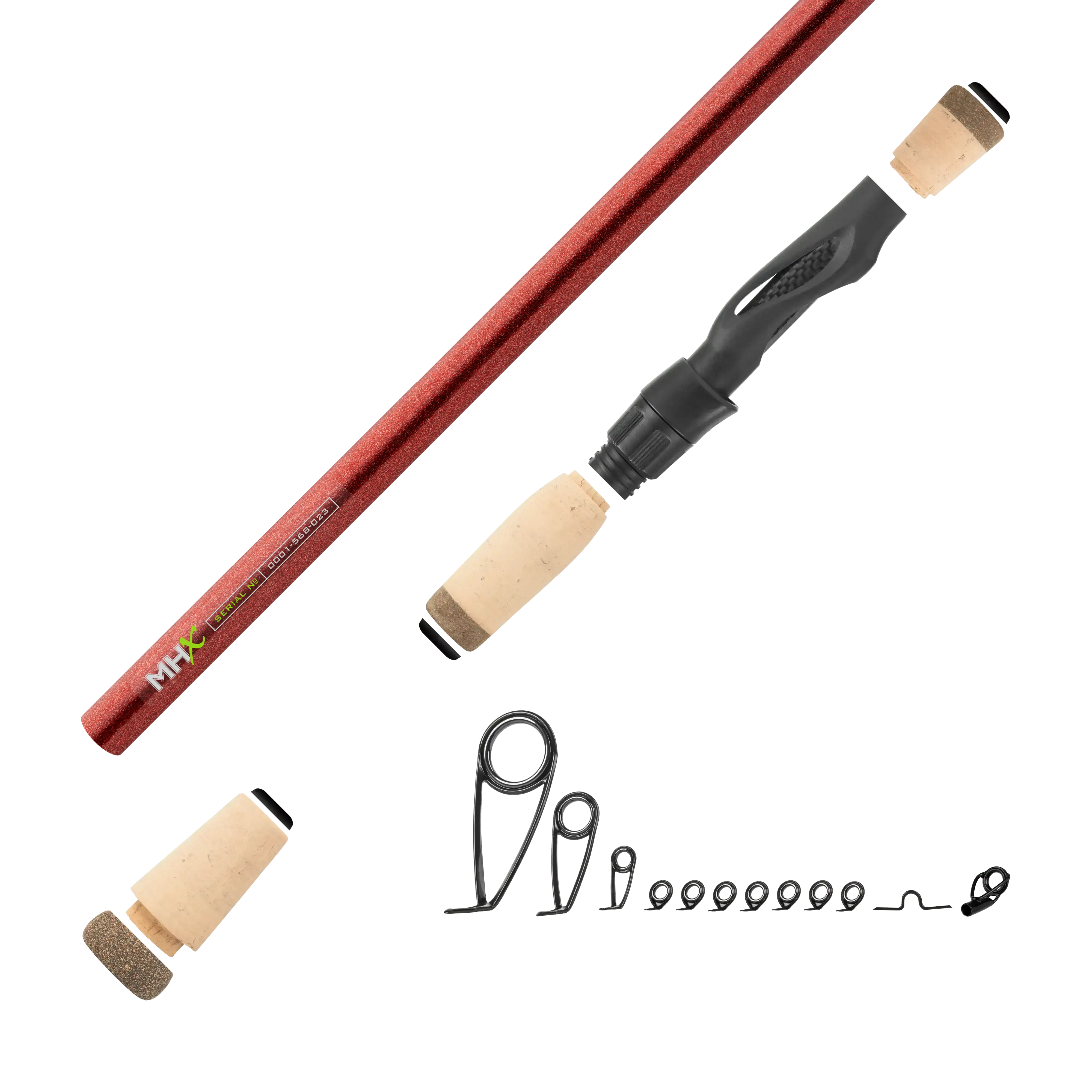 Post Spawn Bass Spinning Rod Kits