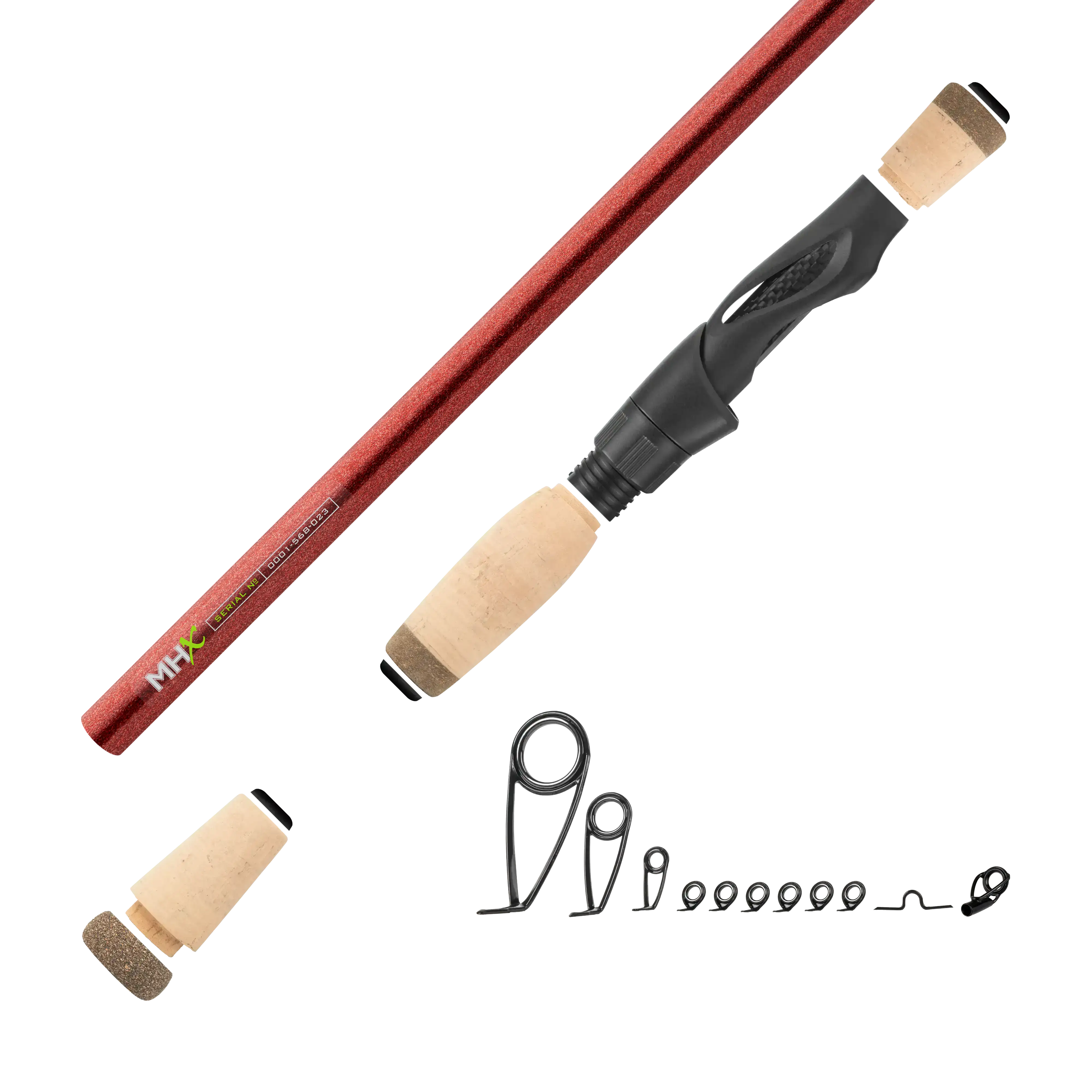 Post Spawn Bass Spinning Rod Kits - SJ842