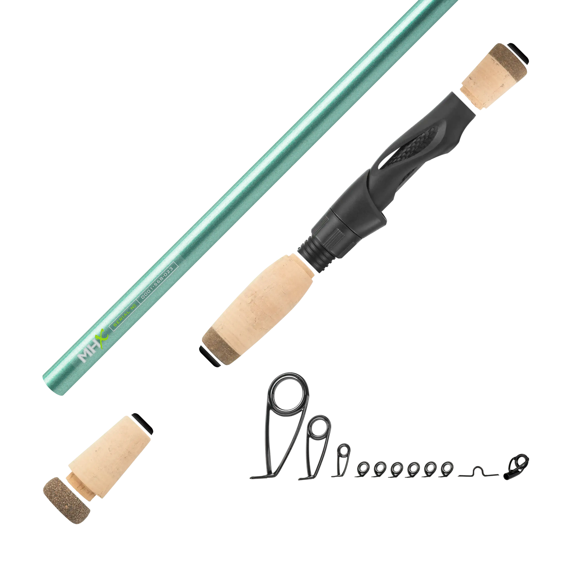 live box 活かし水槽　JJ CUSTOM RODS Post Spawn Bass Spinning Rod Kits - SJ842