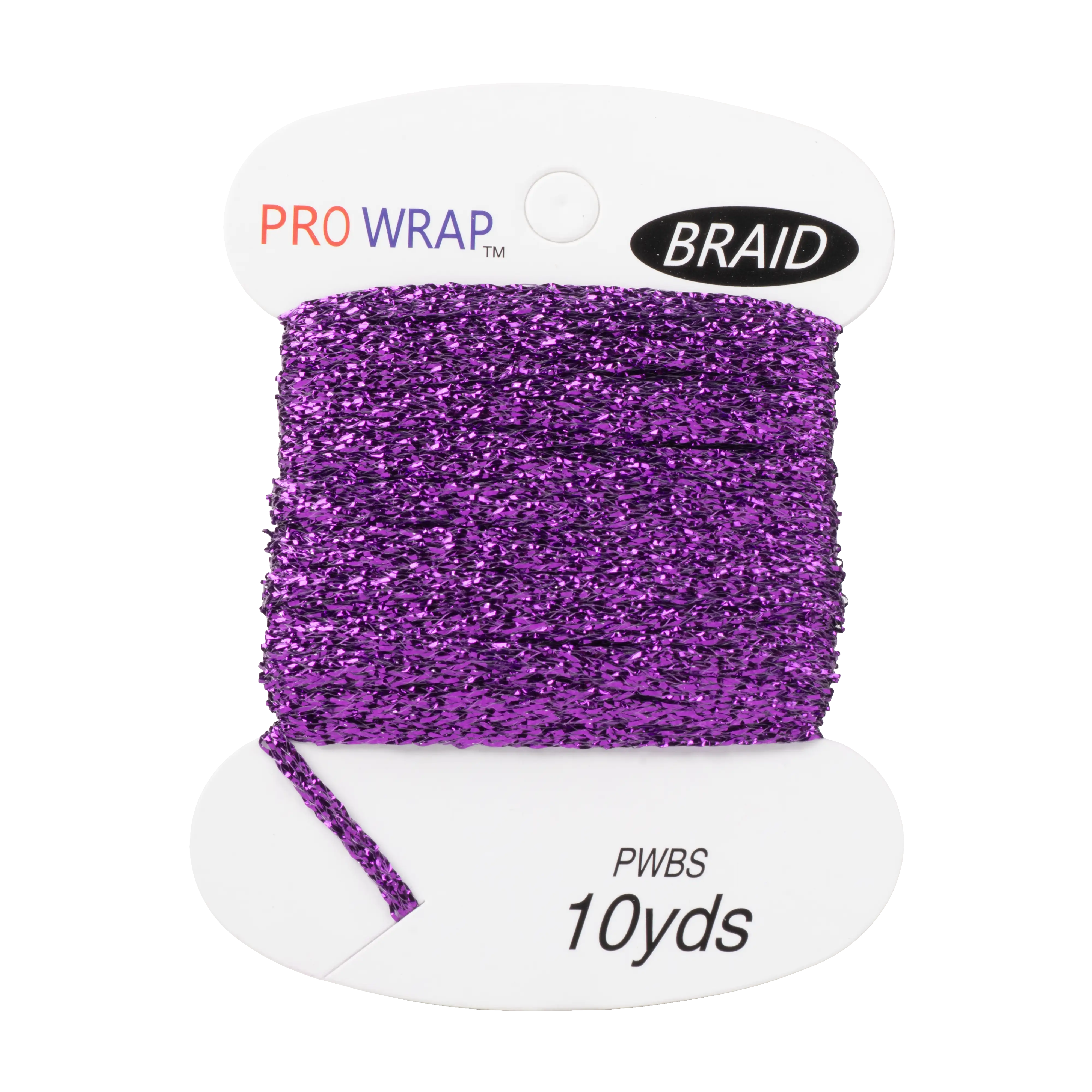 ProWrap Metallic Braid Thread – 1/16" Flat Braid