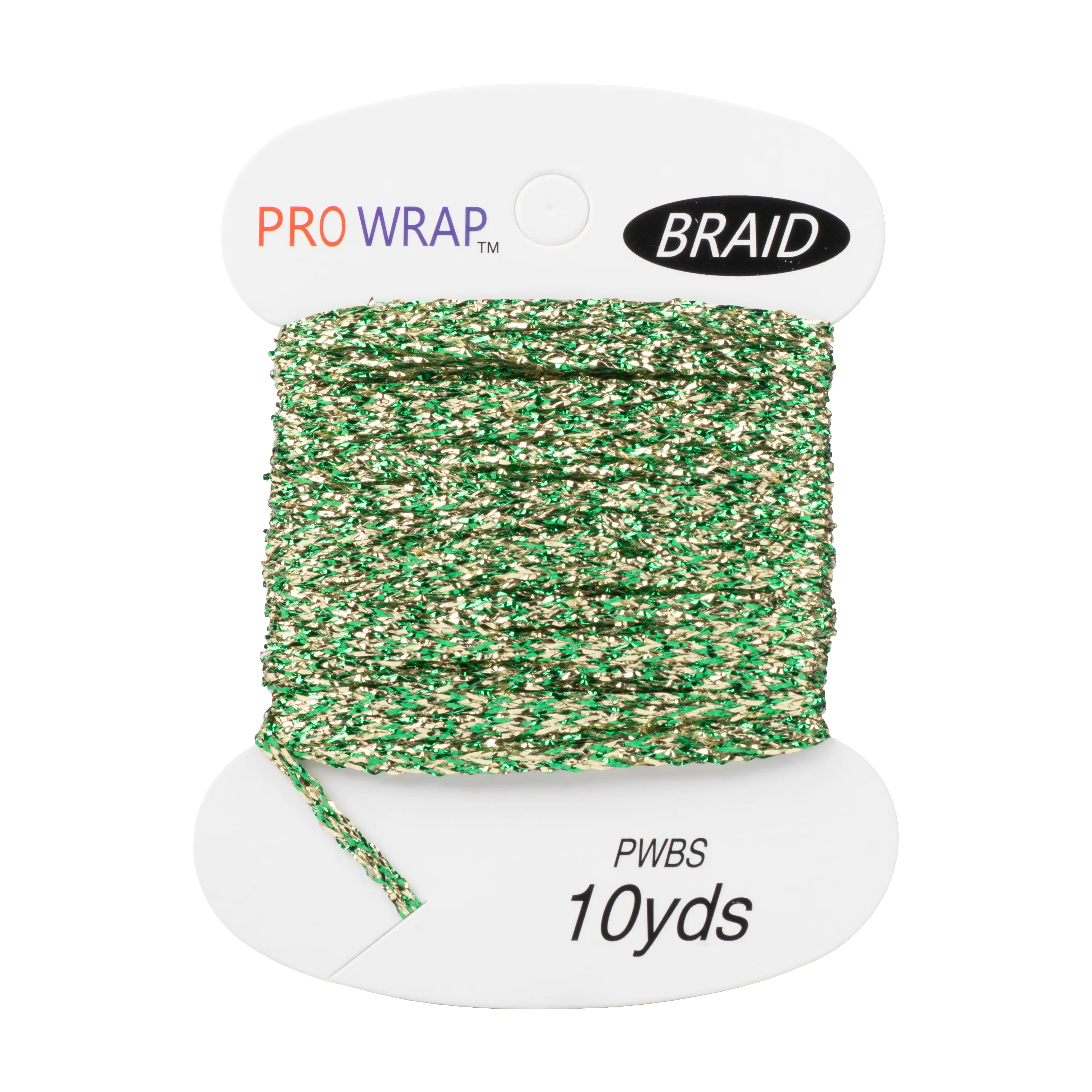 ProWrap Metallic Braid Thread – 1/16" Flat Braid