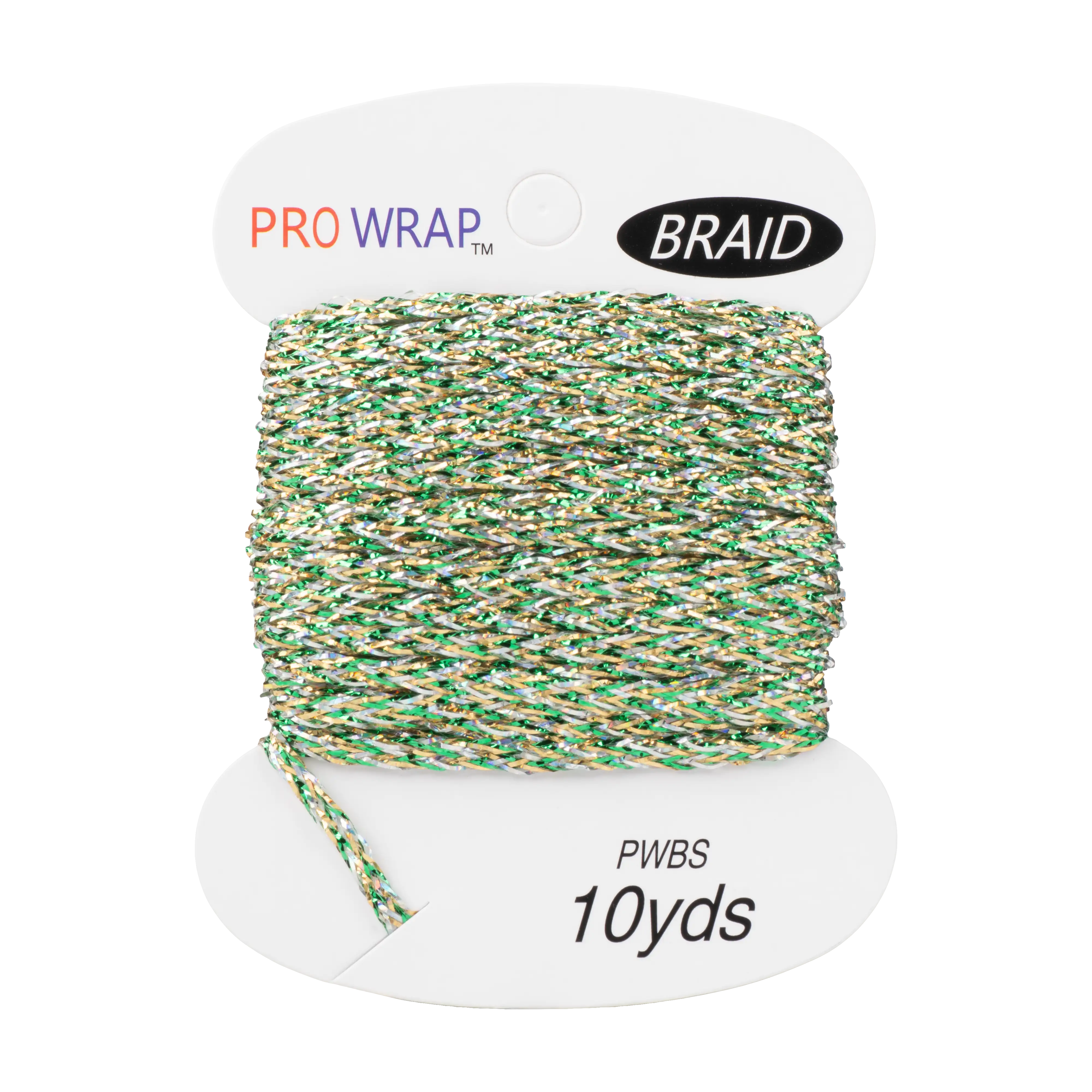 ProWrap Metallic Braid Thread – 1/16" Flat Braid