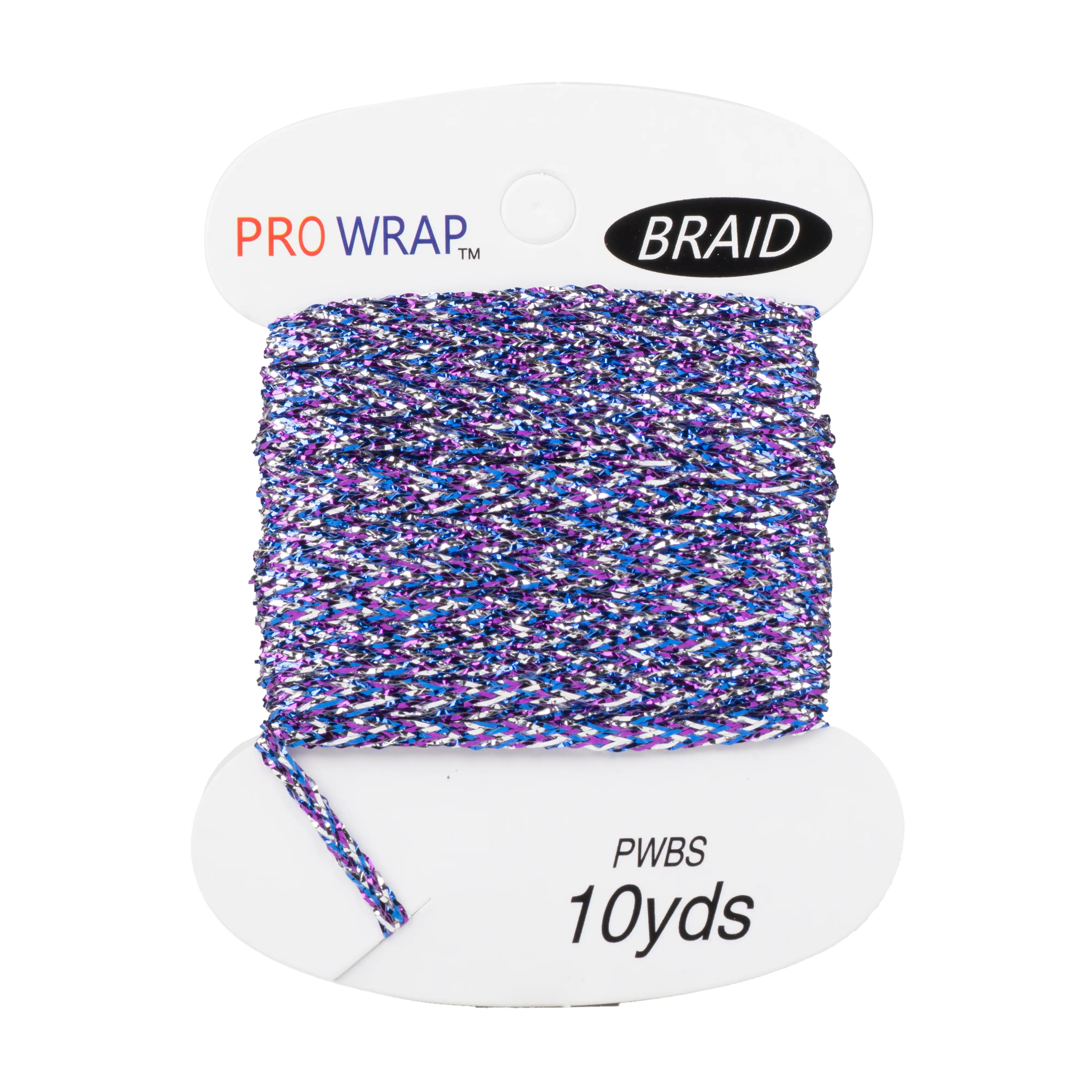 ProWrap Metallic Braid Thread – 1/16" Flat Braid