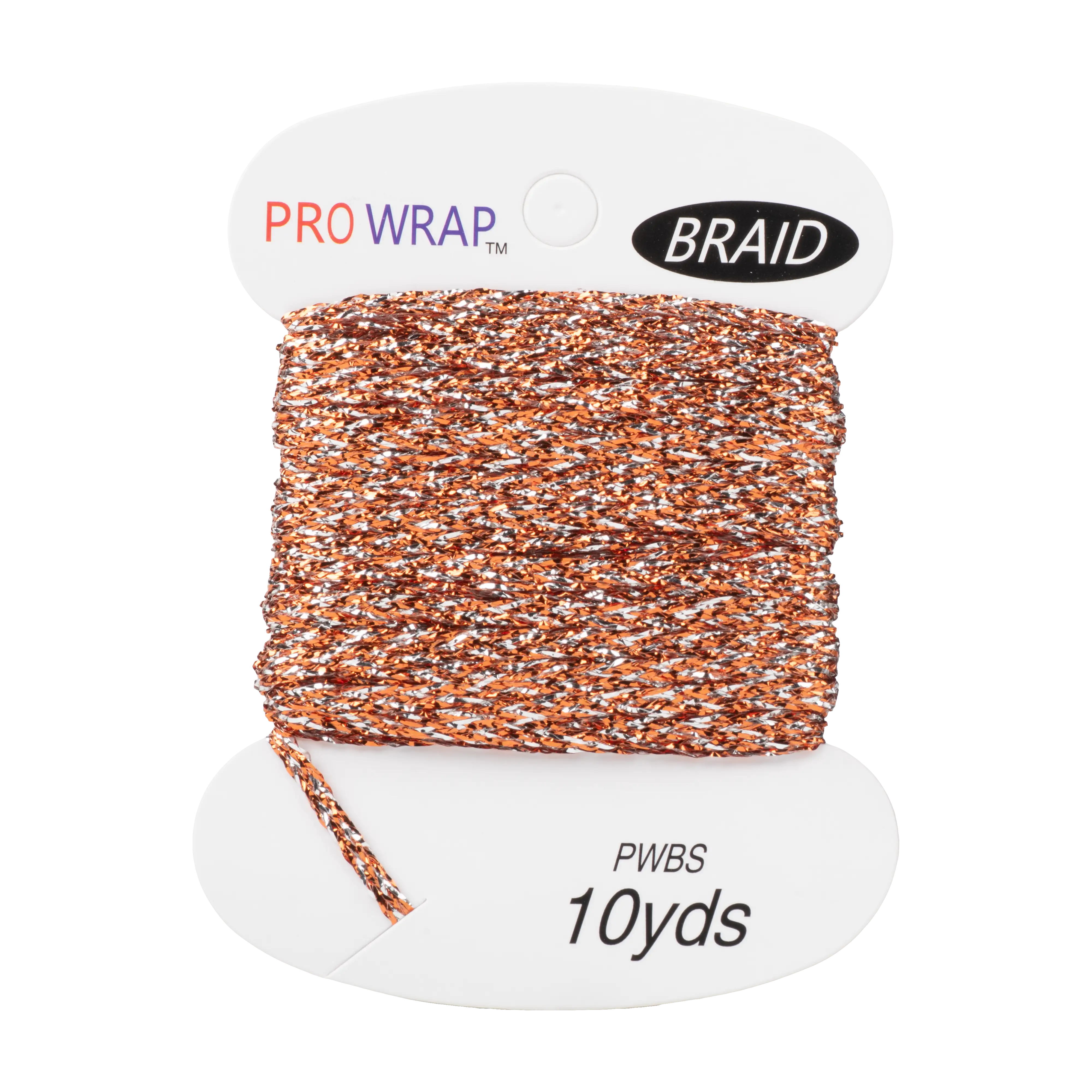 ProWrap Metallic Braid Thread – 1/16" Flat Braid