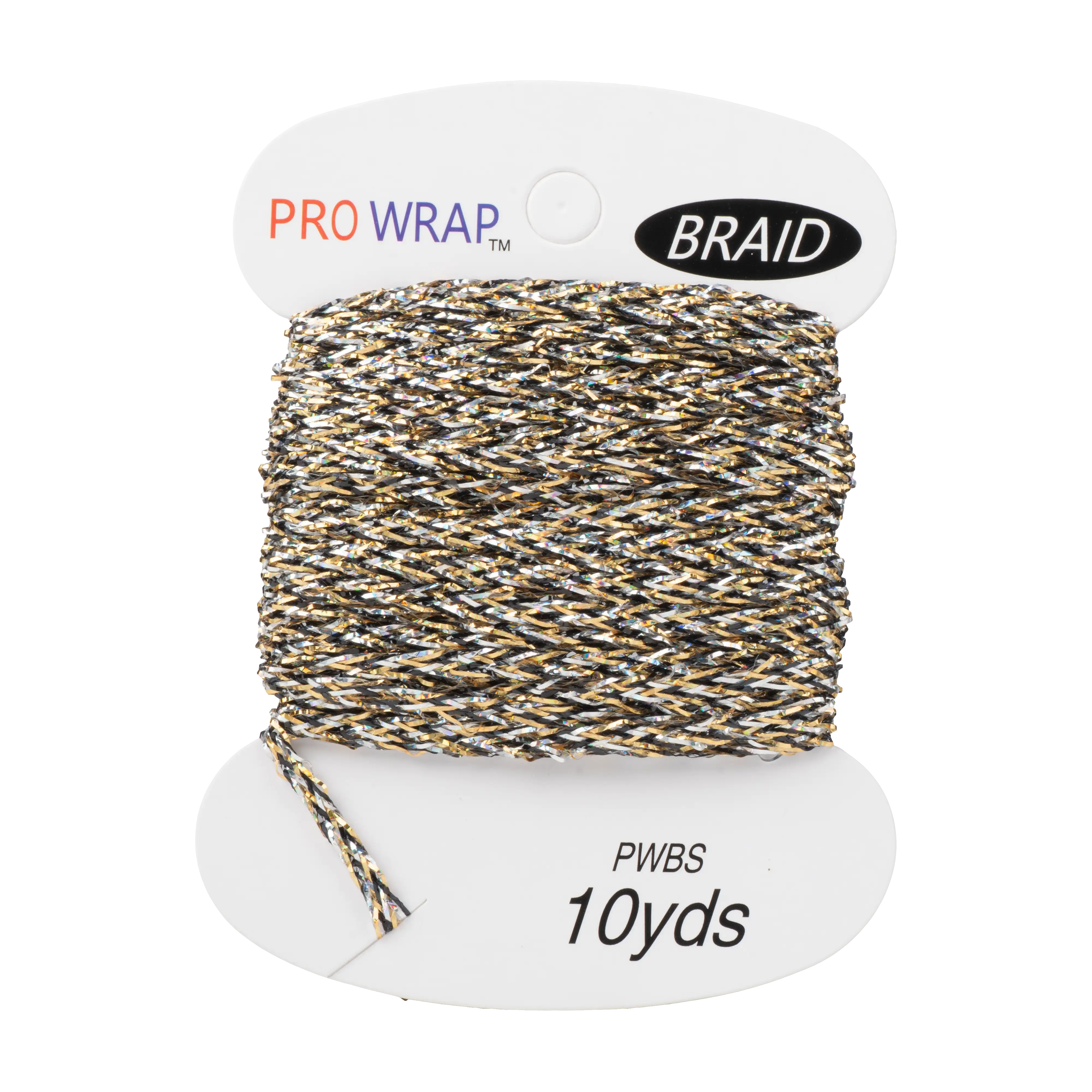 ProWrap Metallic Braid Thread – 1/16" Flat Braid