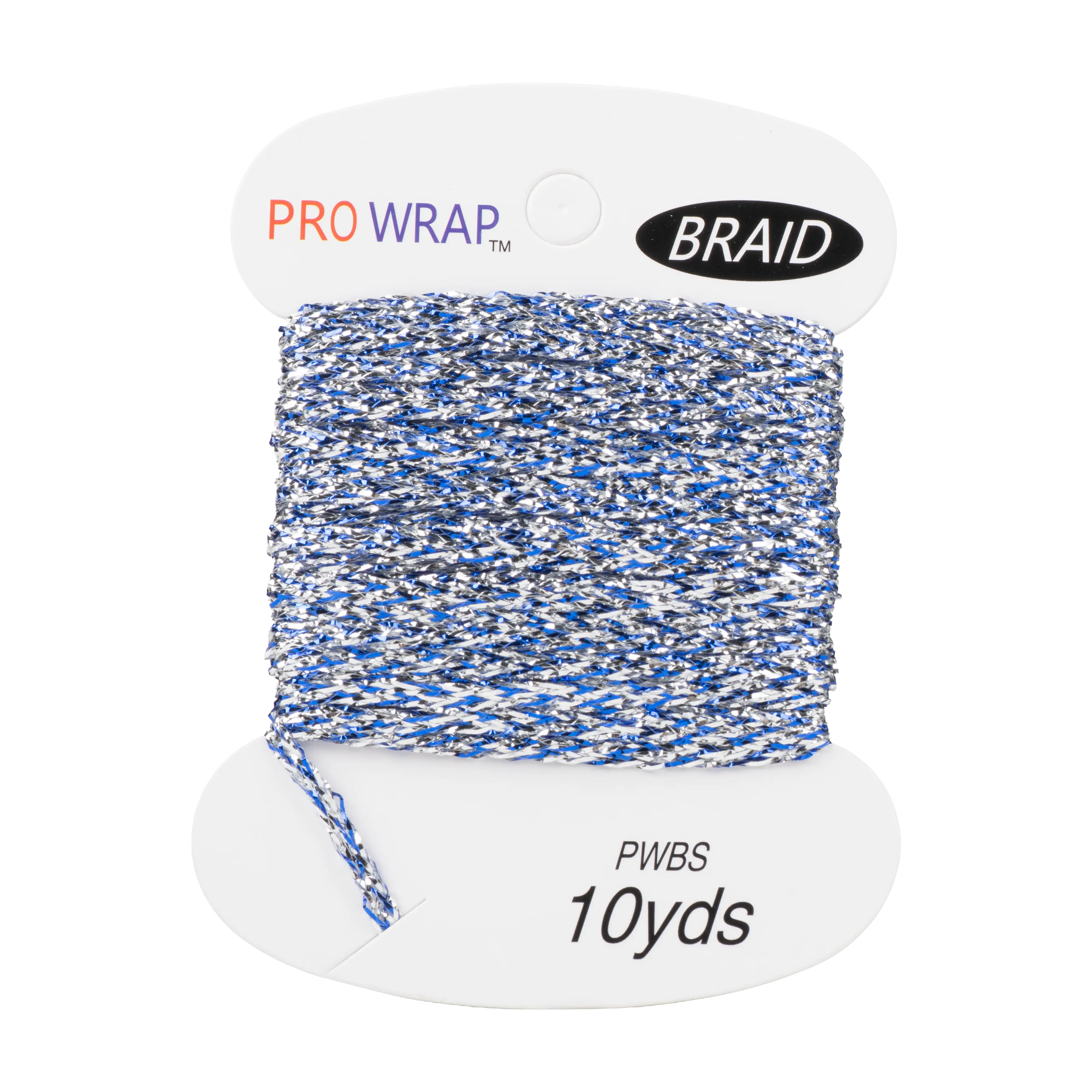 ProWrap Metallic Braid Thread – 1/16" Flat Braid