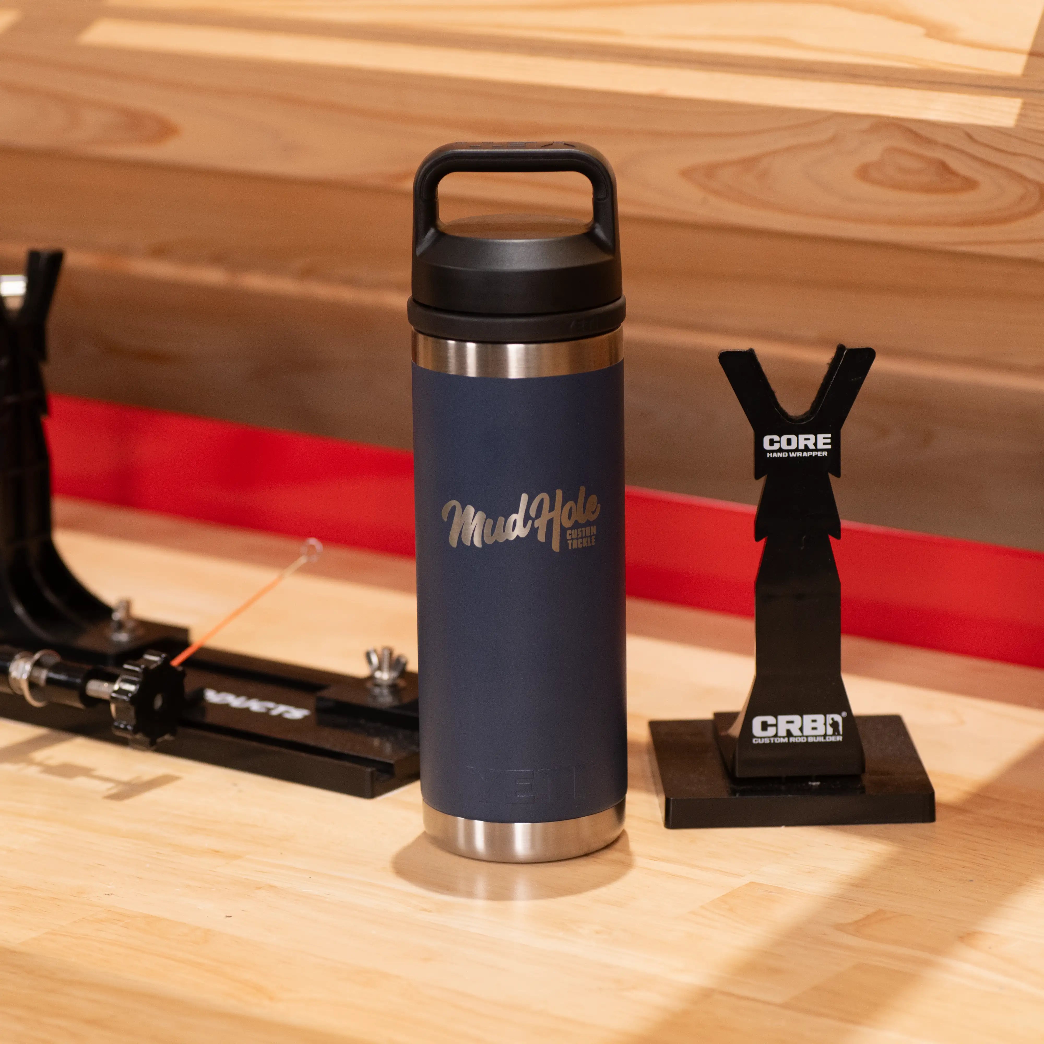 Mud Hole Script Logo Yeti Ramblers