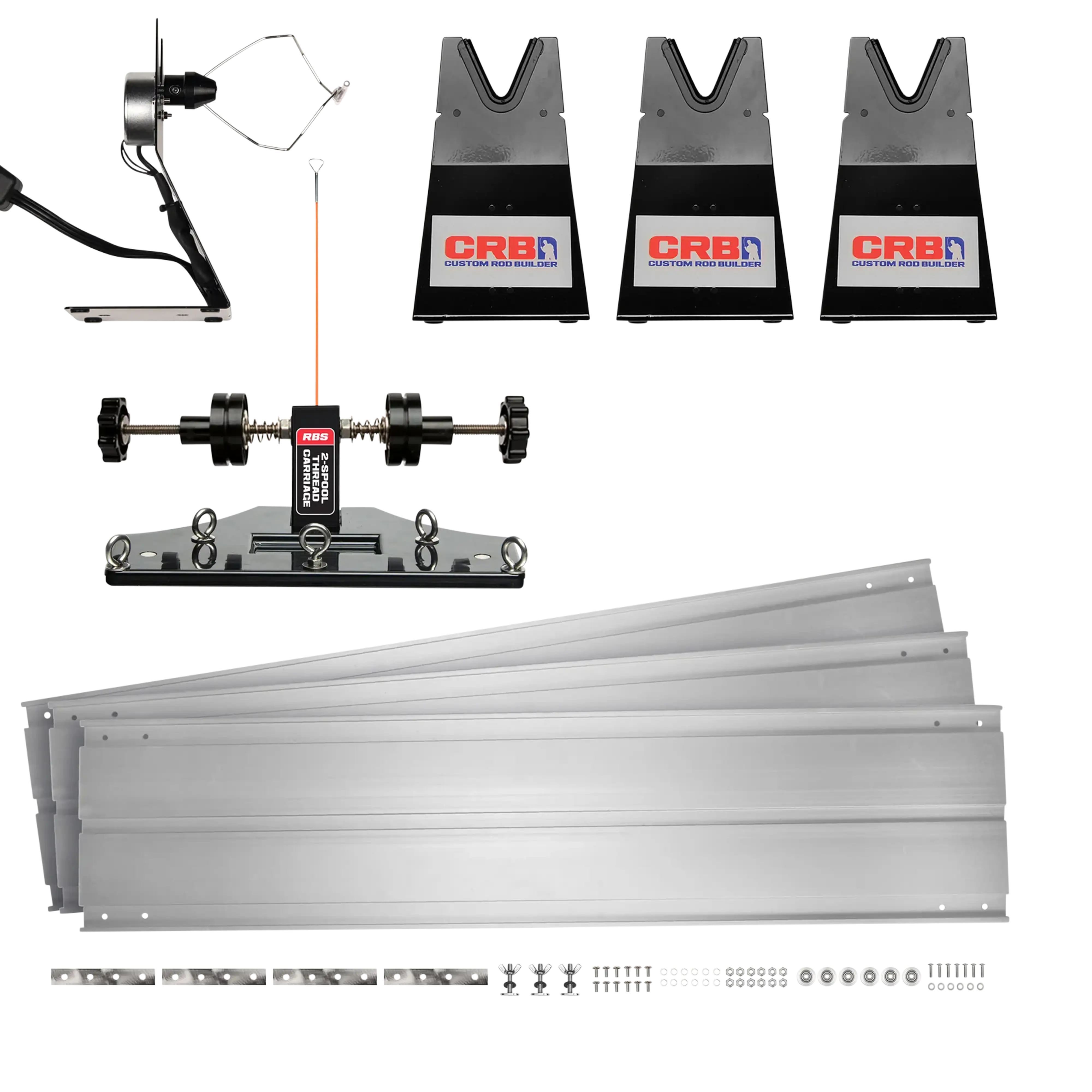 CRB RBS Hand Wrapping System with 9RPM Wire Chuck Dryer