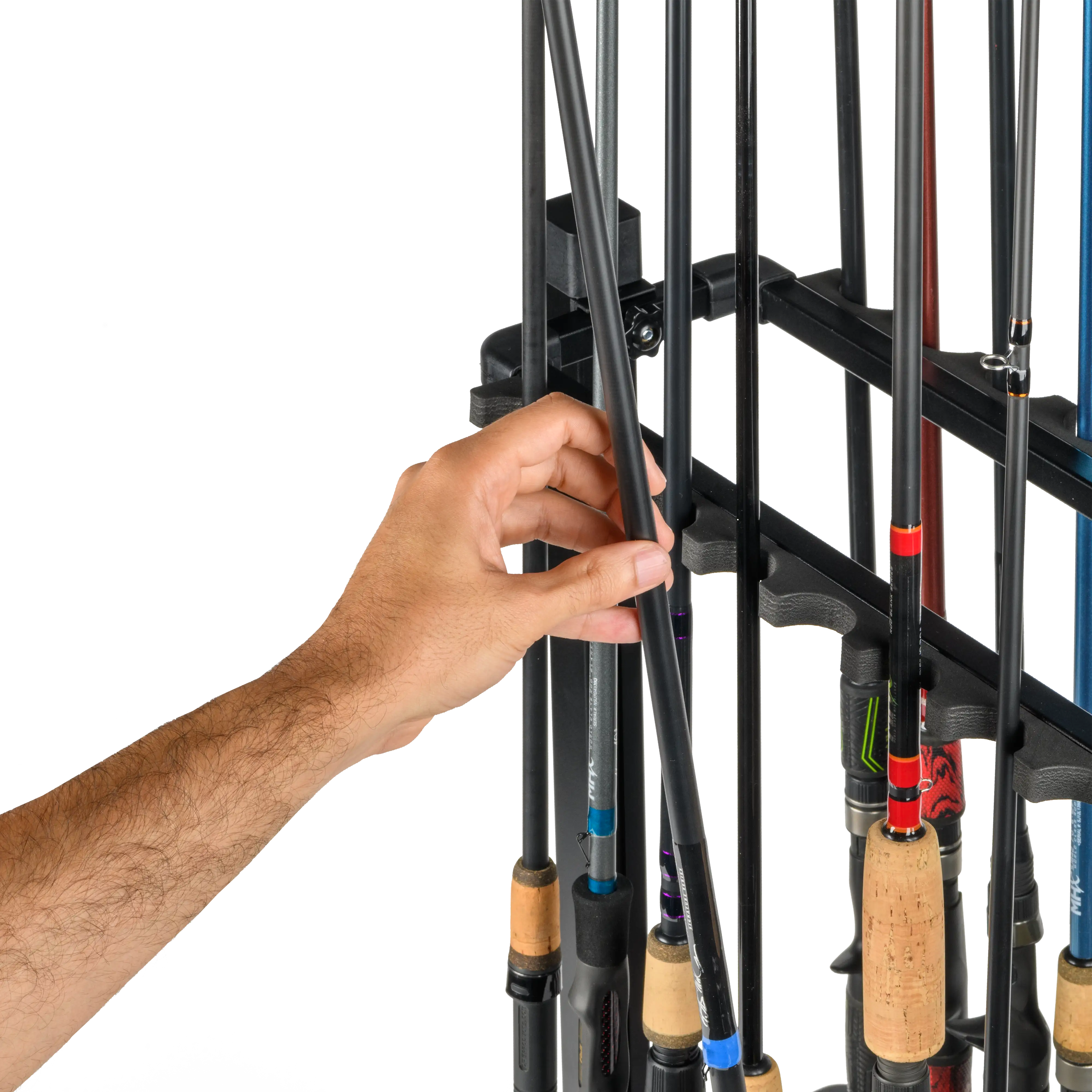 Mud Hole Aluminum Rod Rack