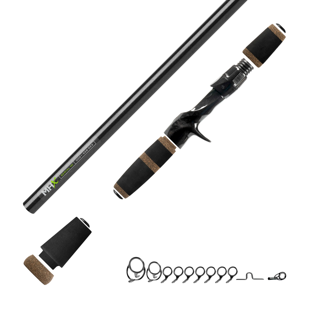 Jim Crowley 7'0" Med-Heavy Jig/Urchin Bait Rod Kit