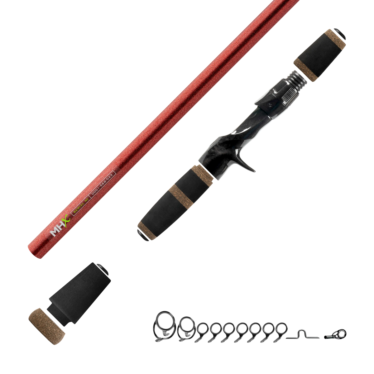 Jim Crowley 7'0" Med-Heavy Jig/Urchin Bait Rod Kit