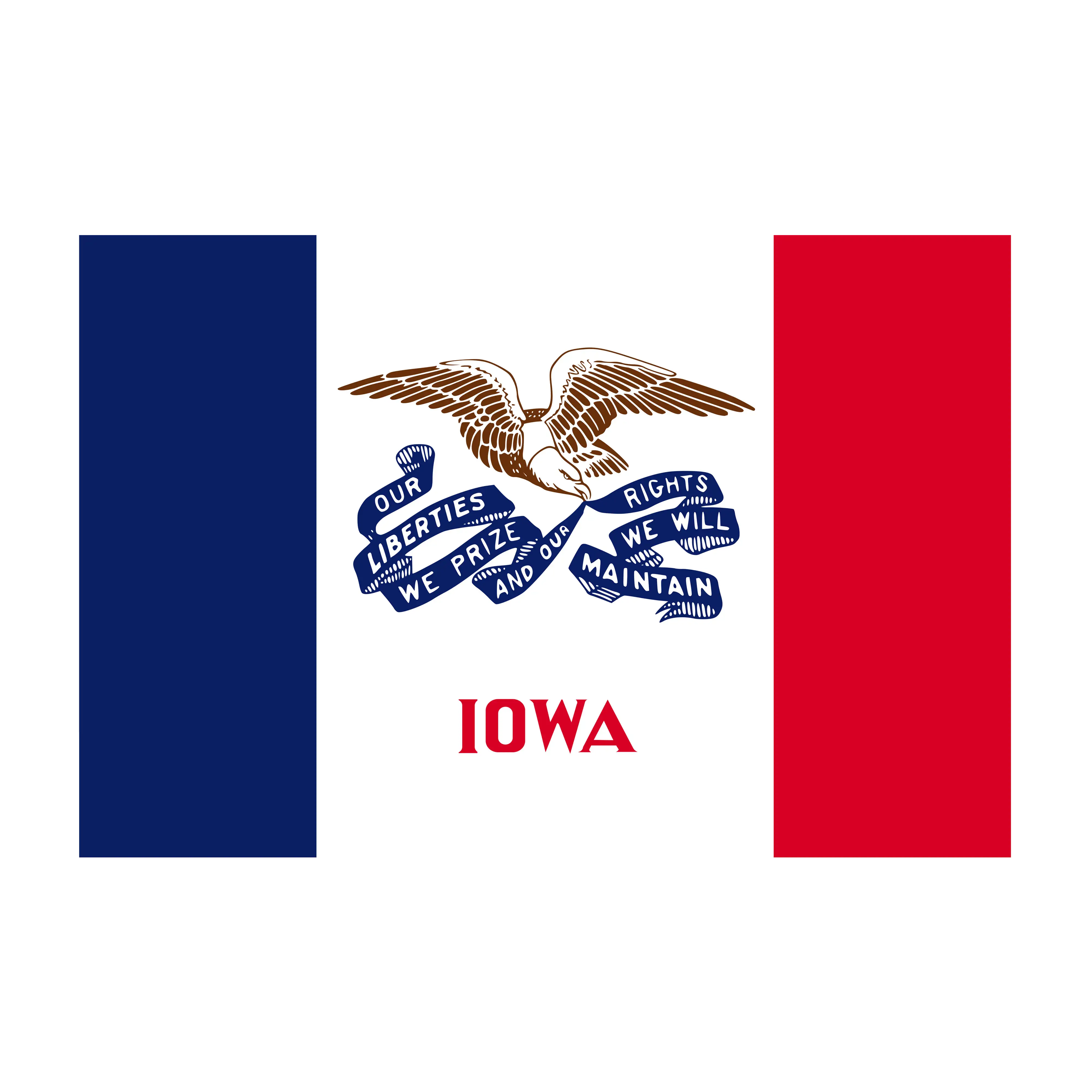 Mud Hole US State Flag Rod Decals