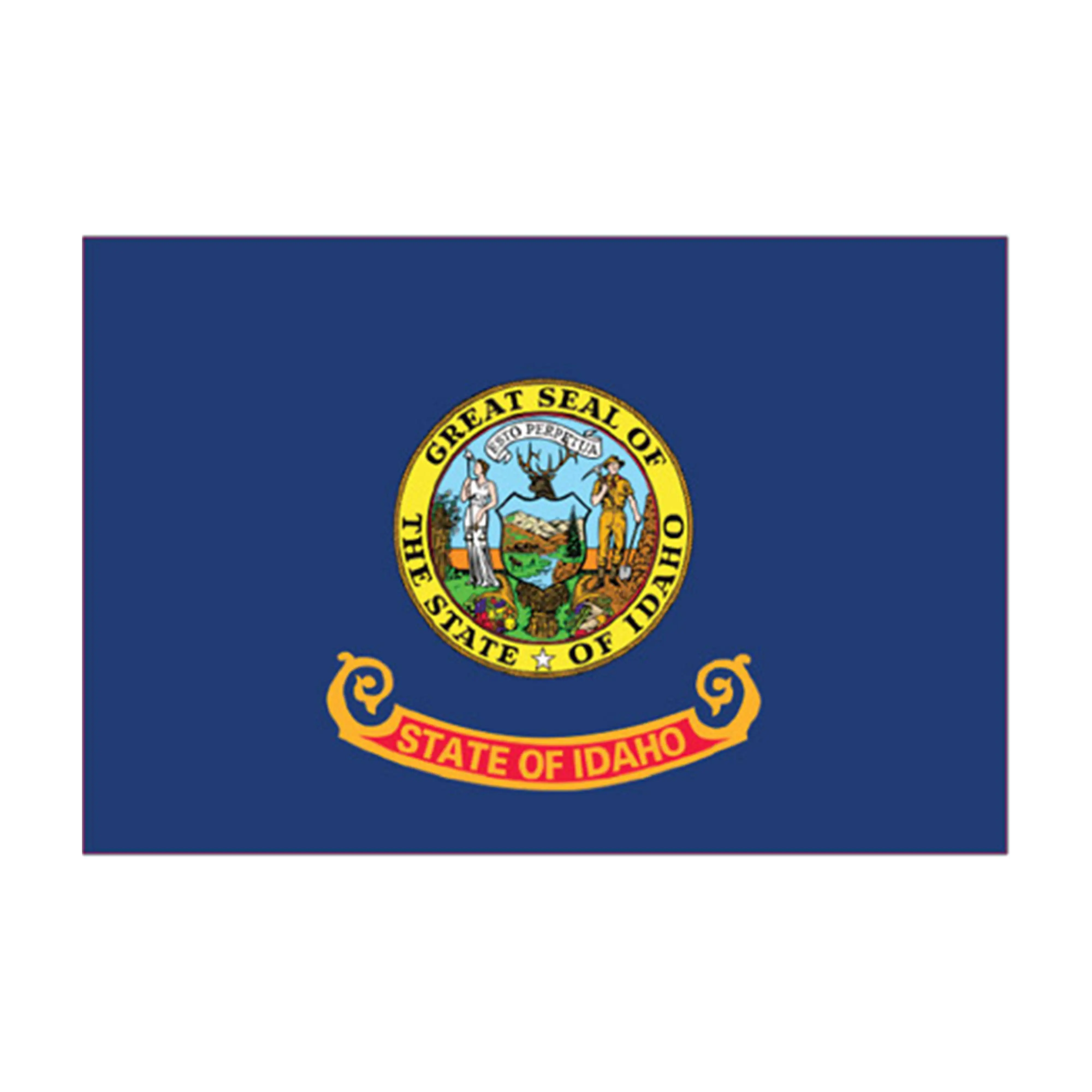 Mud Hole US State Flag Rod Decals