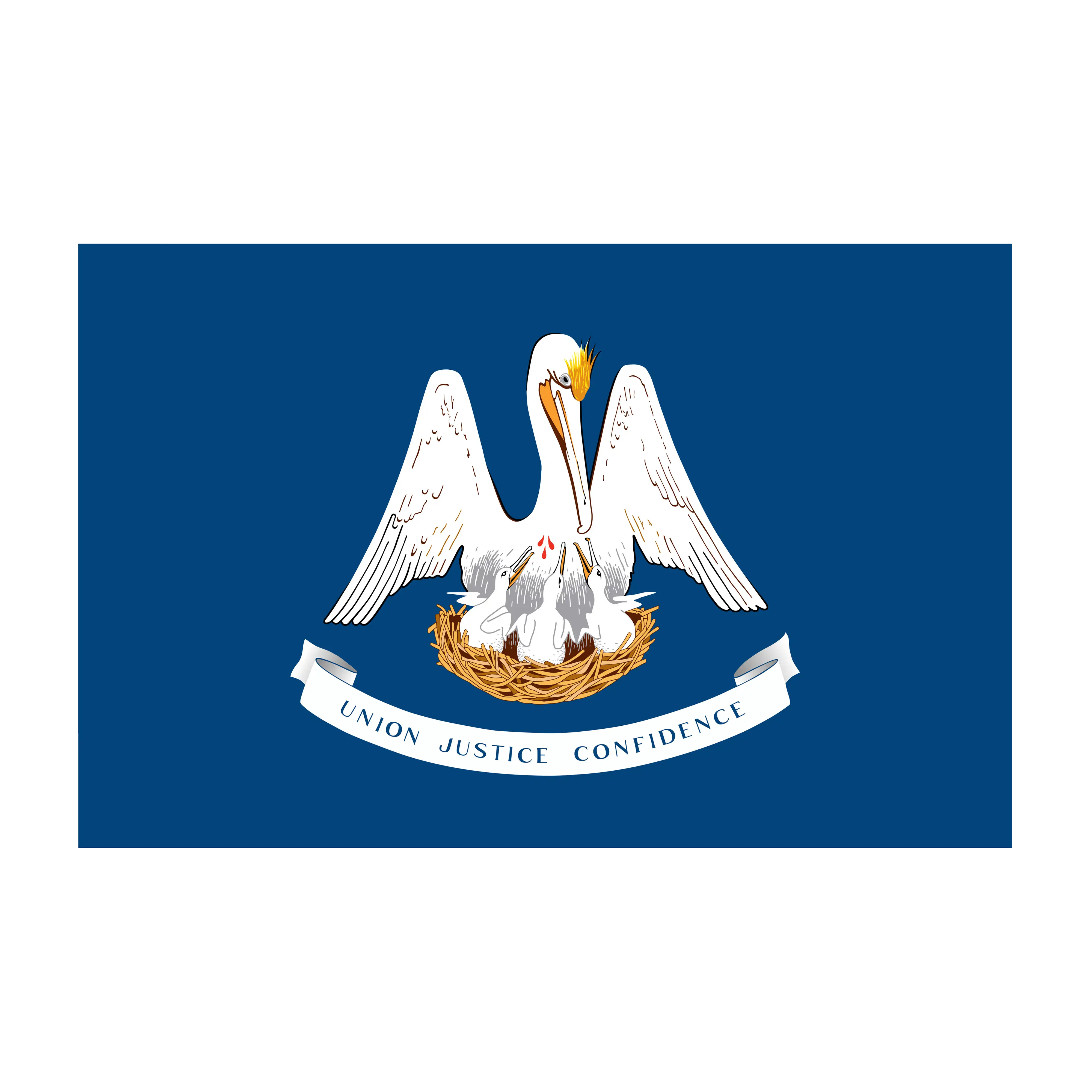 Mud Hole US State Flag Rod Decals