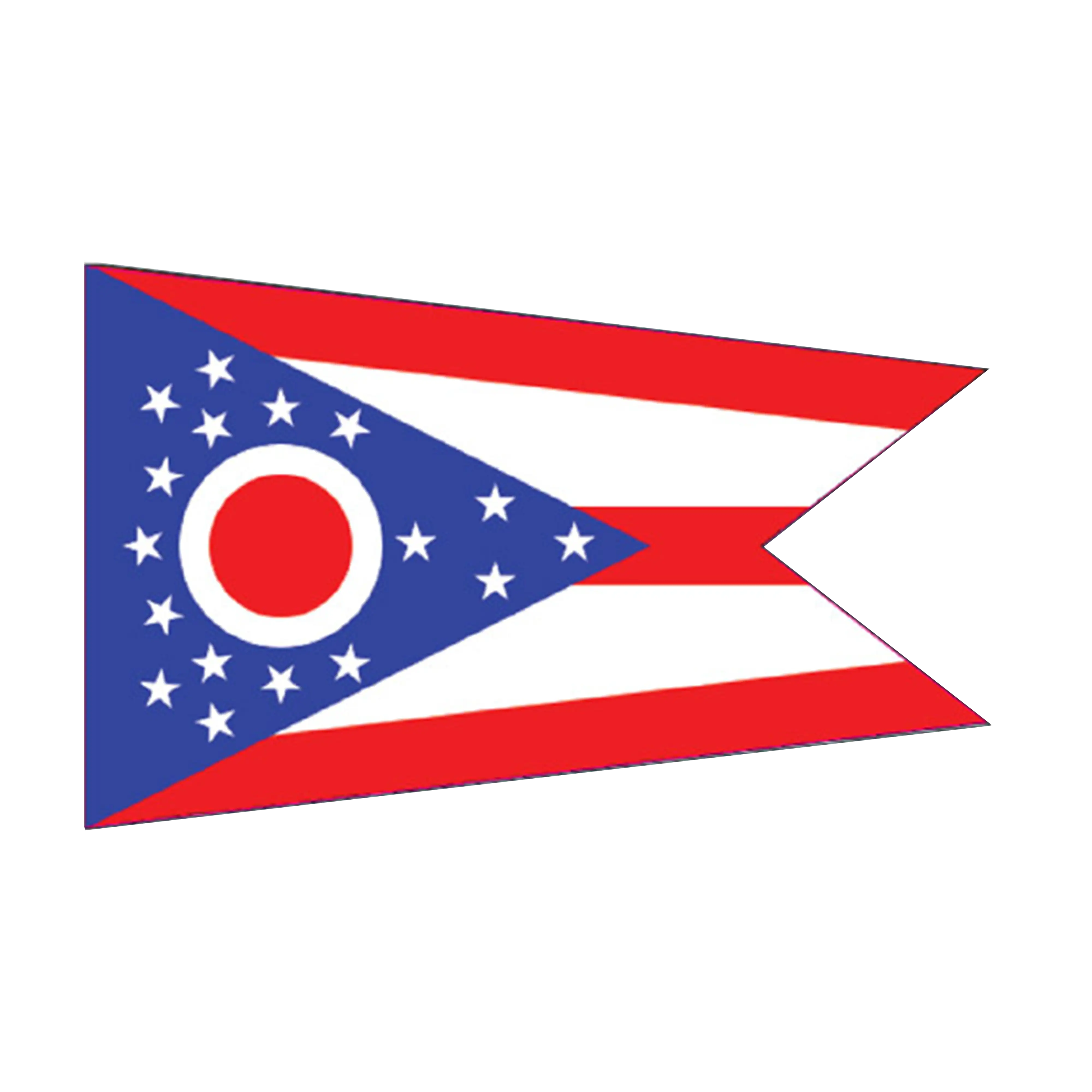 Mud Hole US State Flag Rod Decals