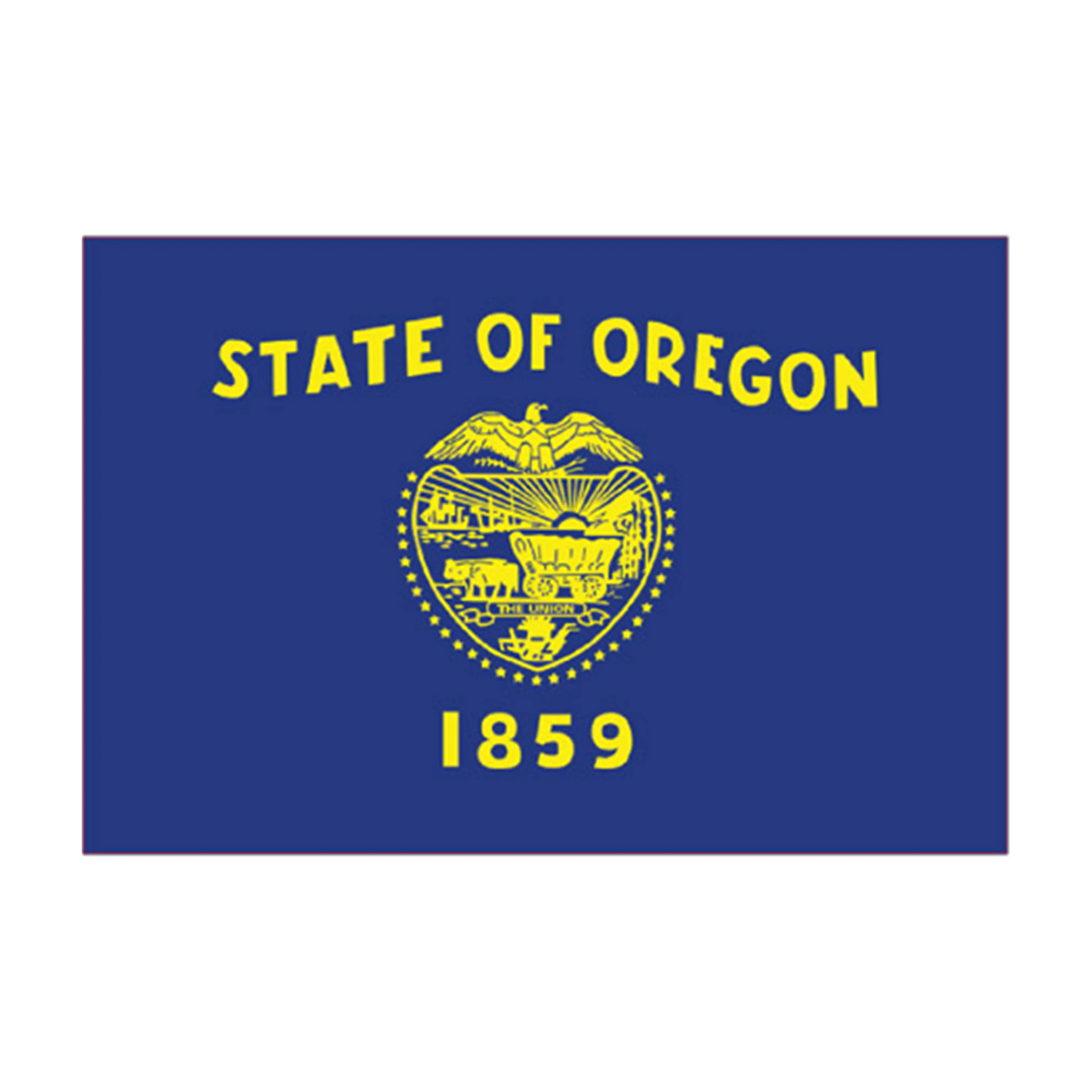 Mud Hole US State Flag Rod Decals