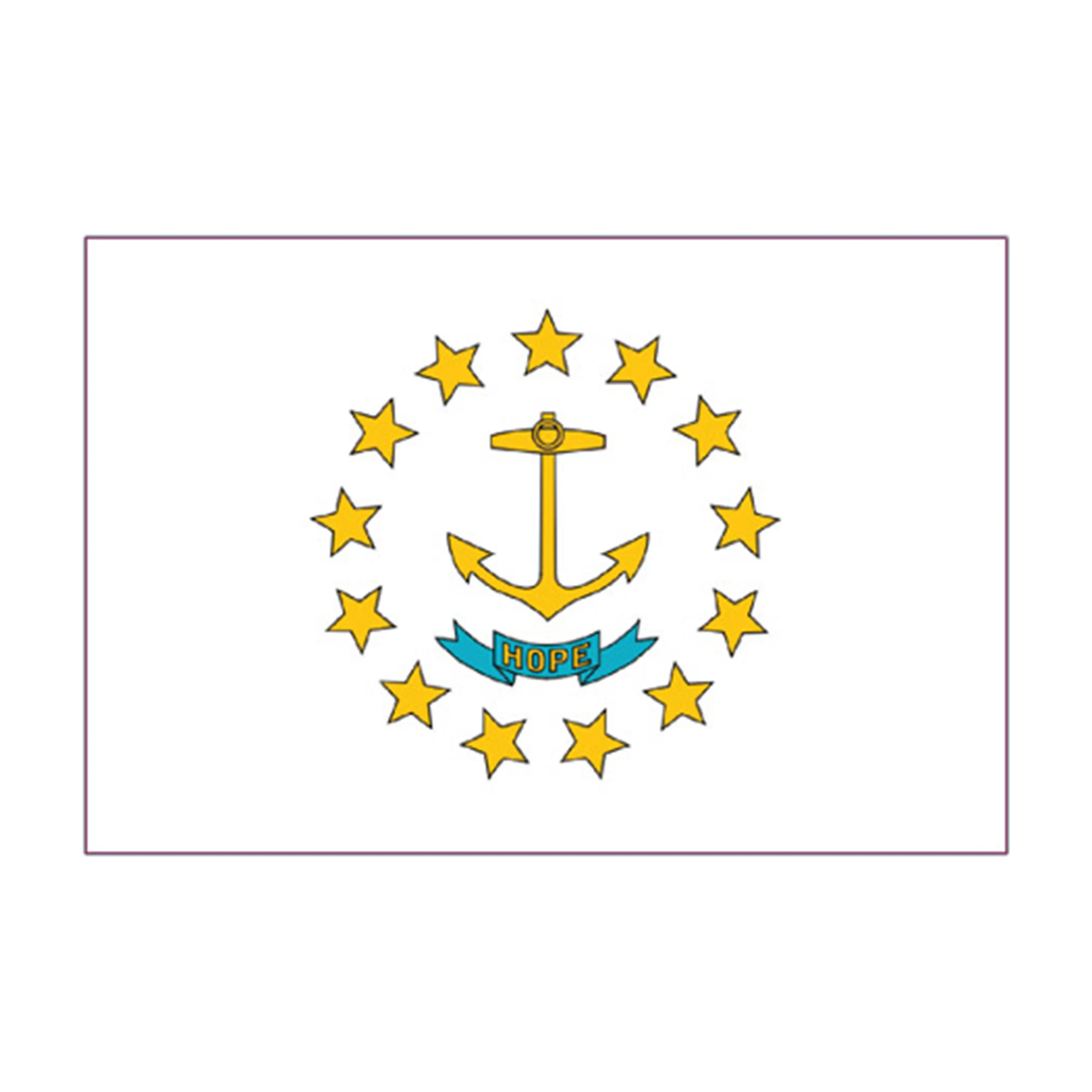 Mud Hole US State Flag Rod Decals
