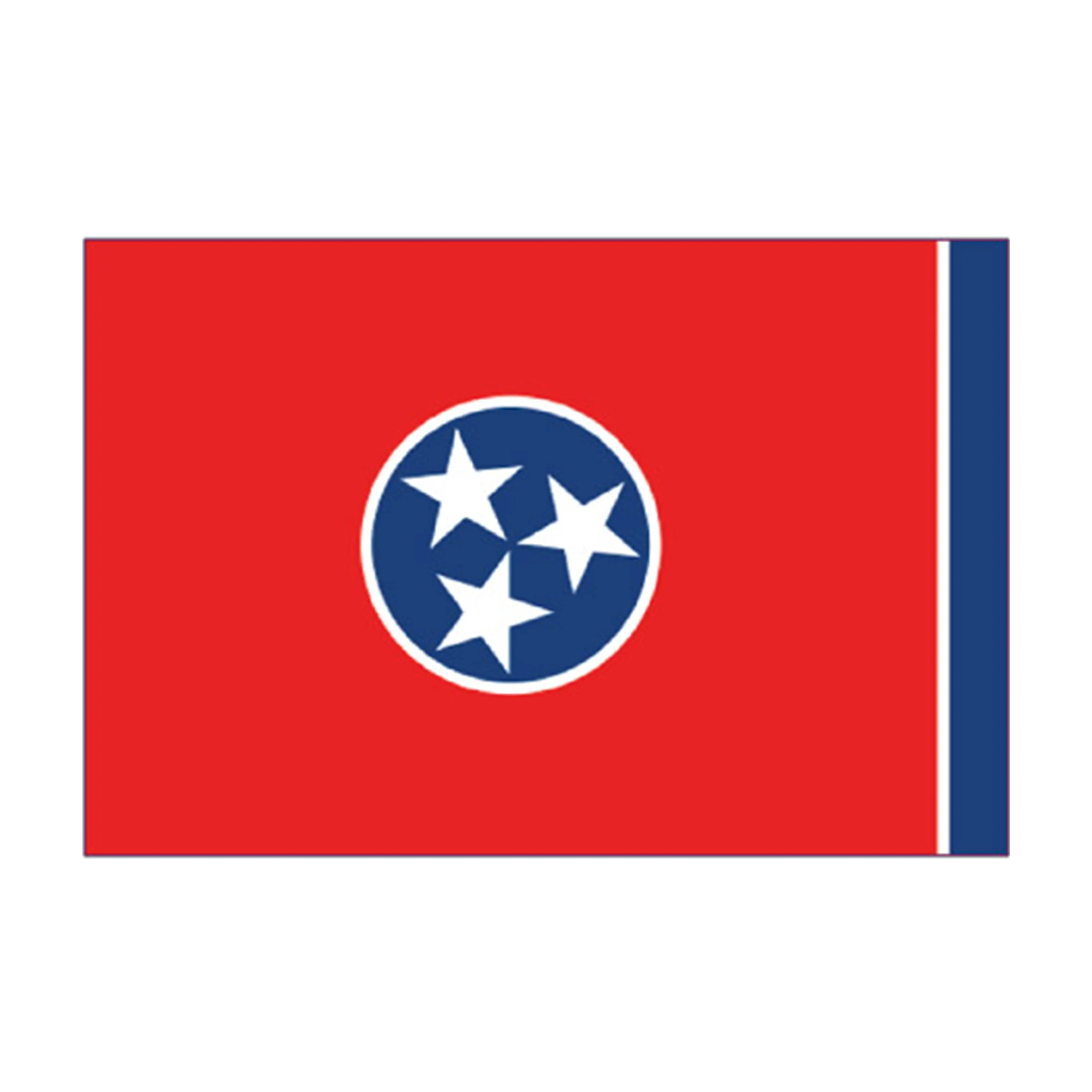 Mud Hole US State Flag Rod Decals