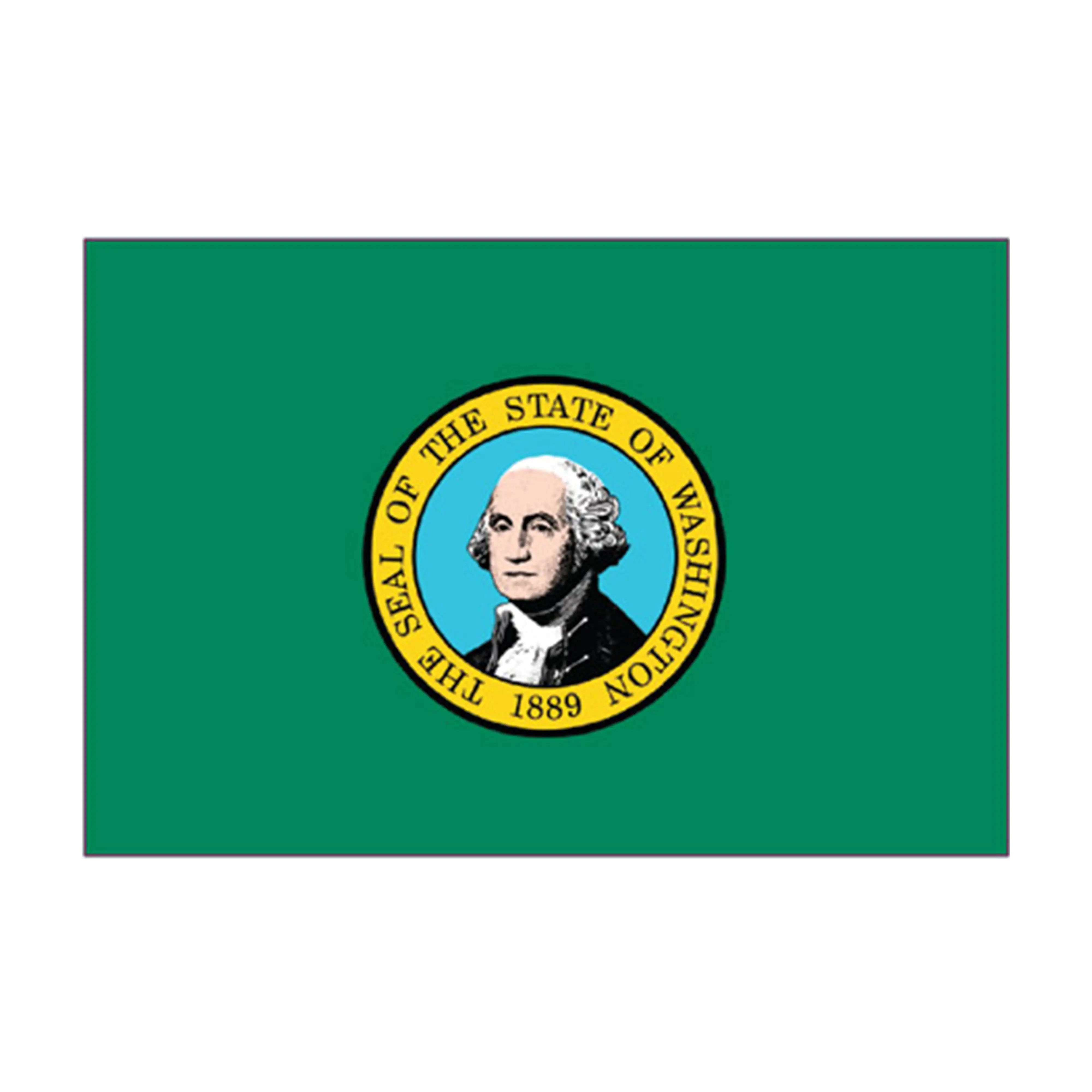 Mud Hole US State Flag Rod Decals