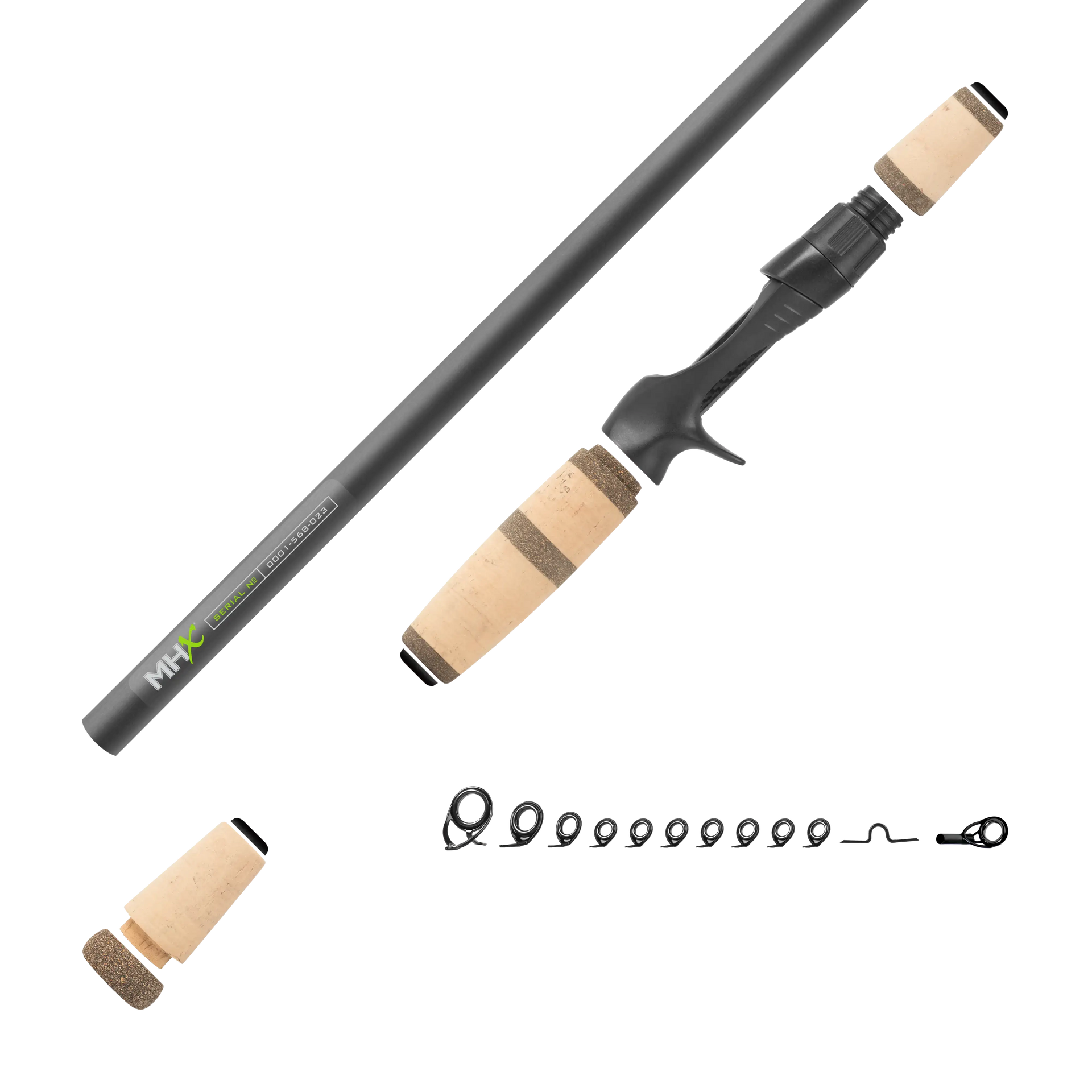baitcasting reel and rod for small mouth Smallmouth Bass Casting Kits AbuGarcia CARDINAL III STX smooth operation Reel Size:25 Orbiter