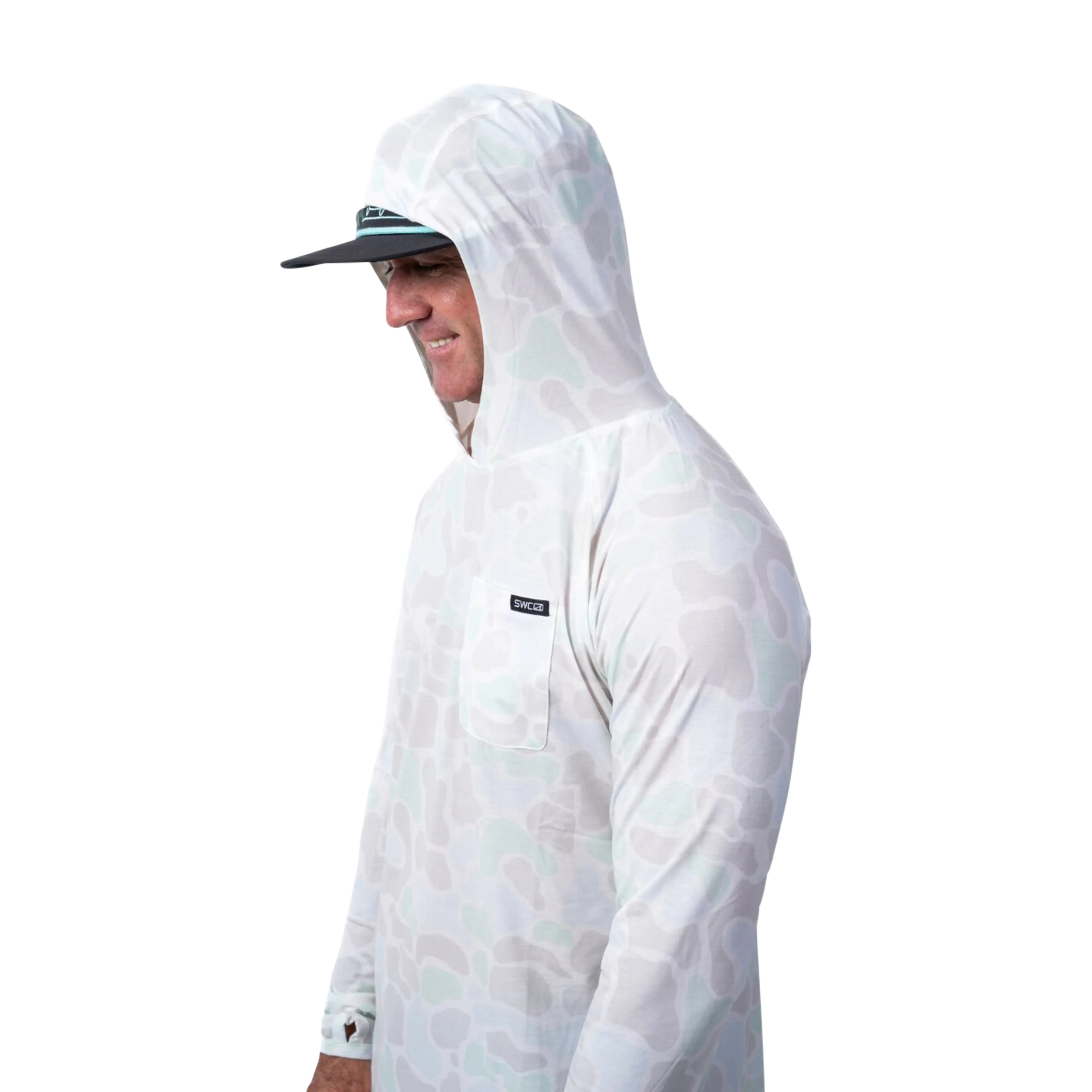 Skinny Water Culture Bow Hog Tech Hoodie