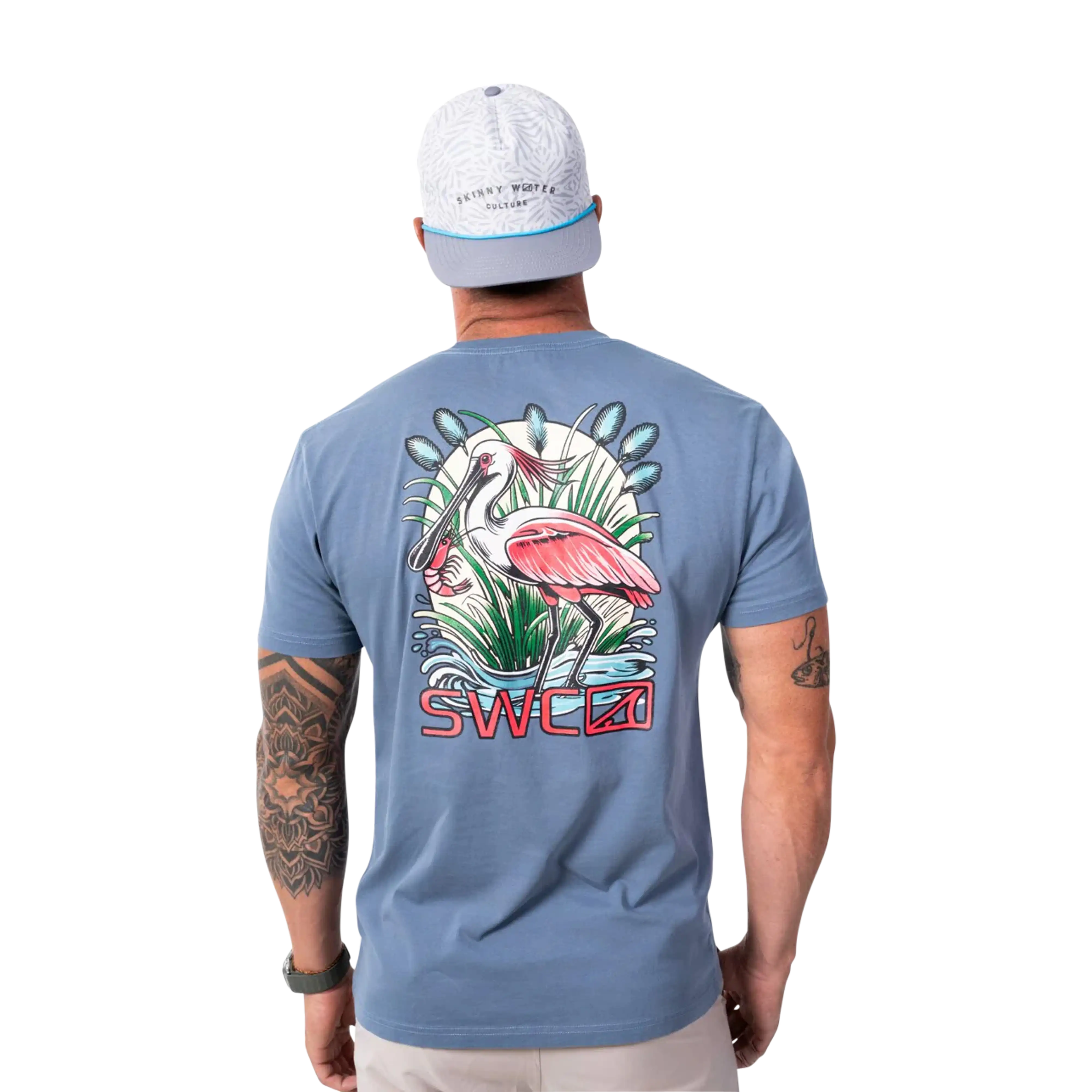 Skinny Water Culture Spoonbill T-Shirts