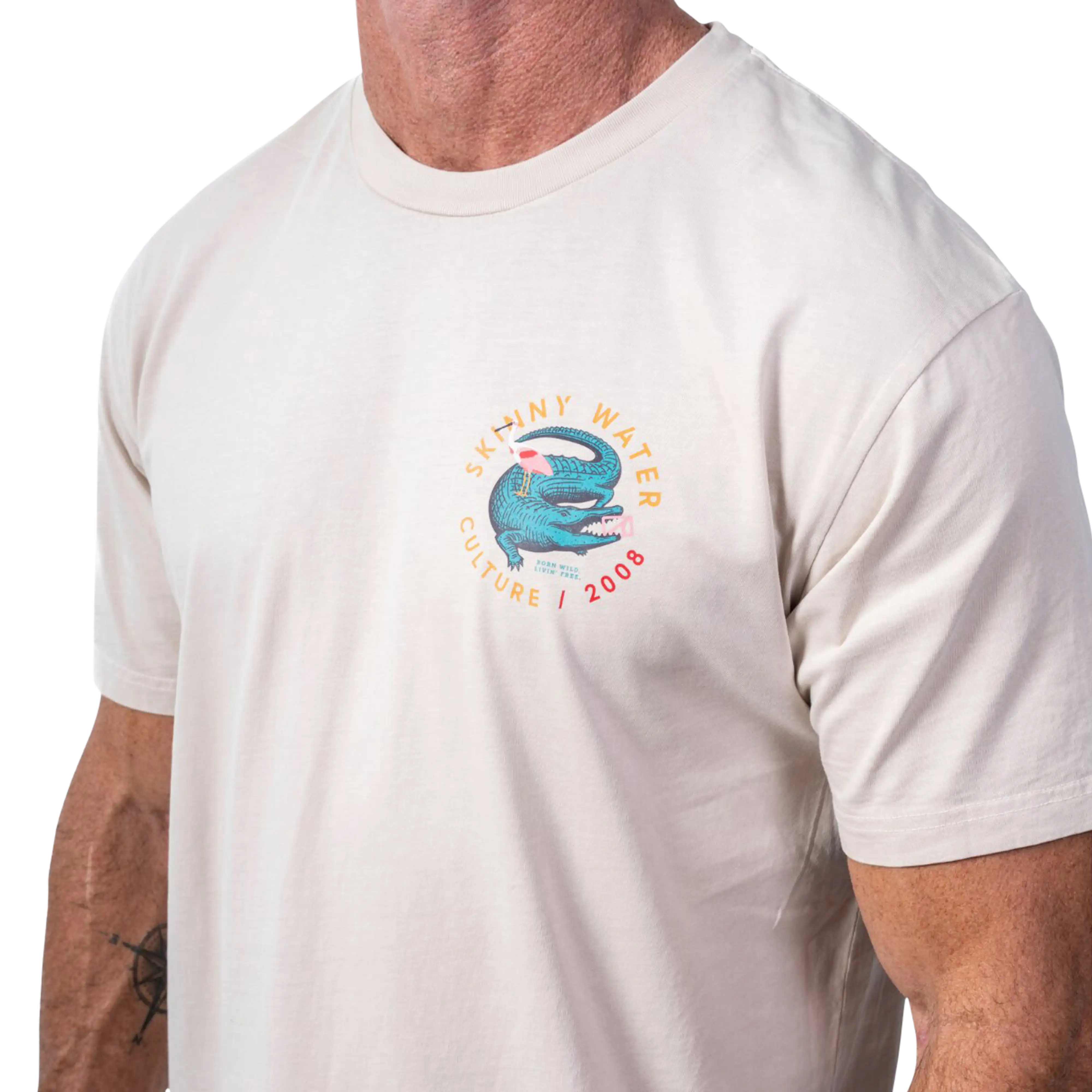 Skinny Water Culture Free Ridin Too T-Shirts