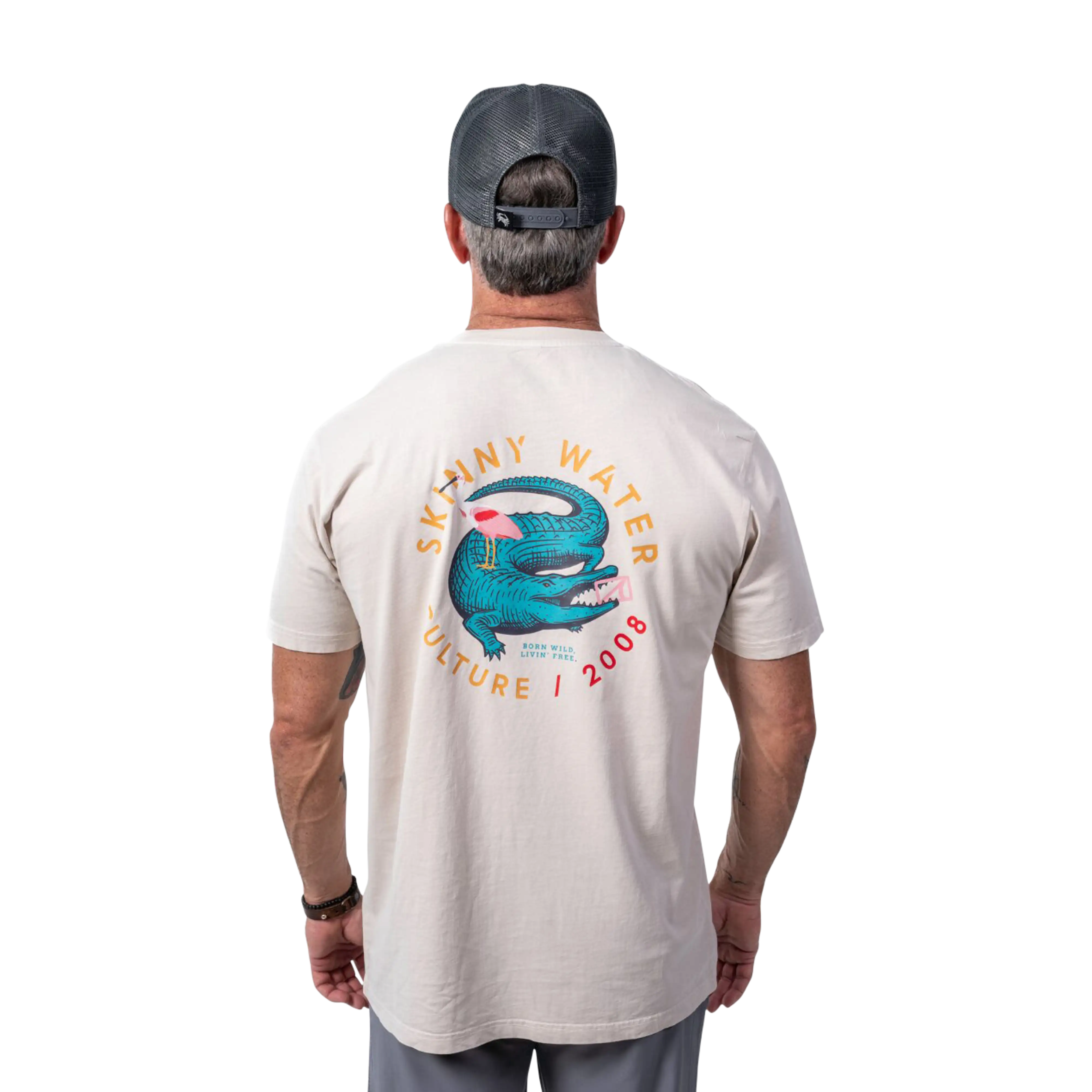 Skinny Water Culture Free Ridin Too T-Shirts