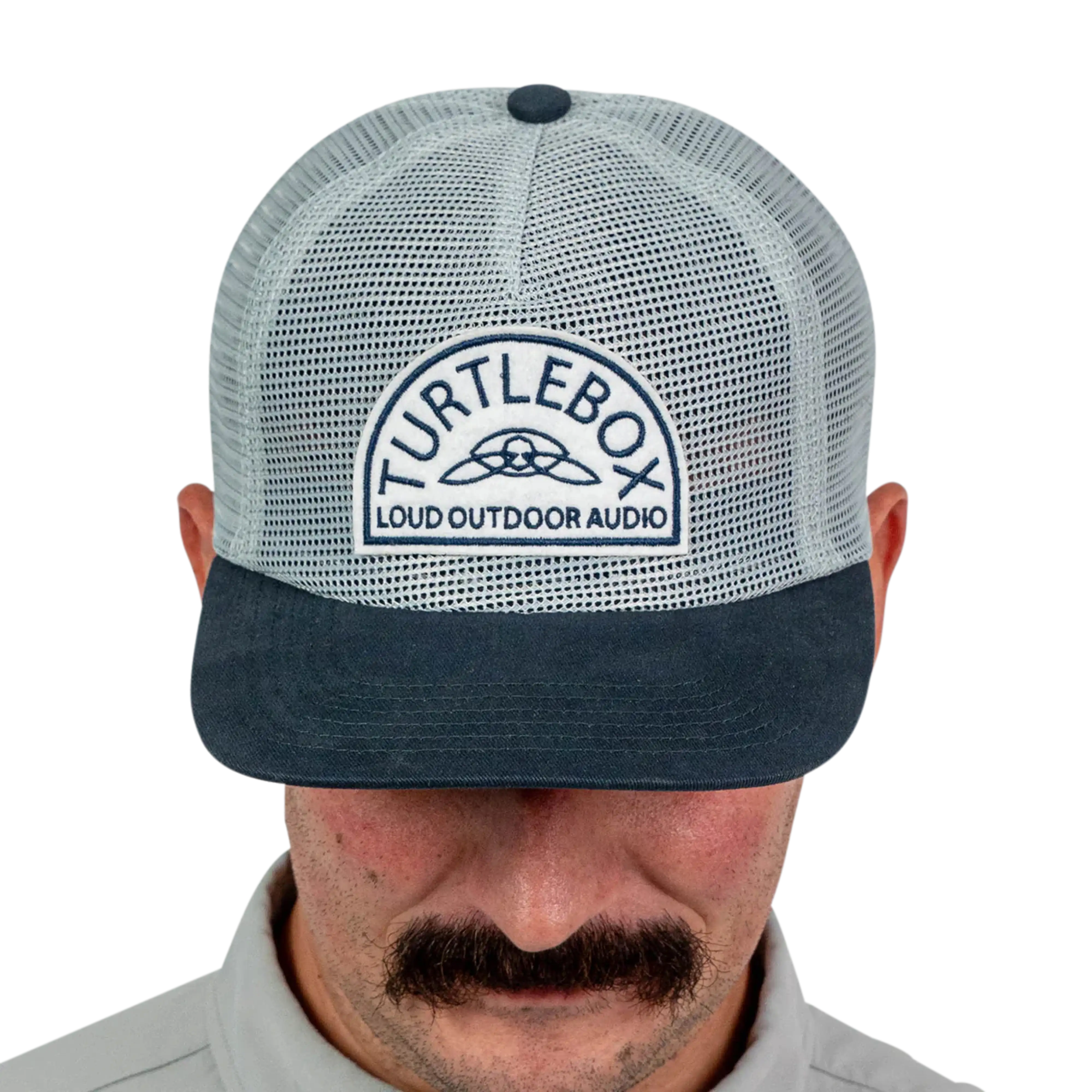 Turtlebox All-Mesh Blue Cap