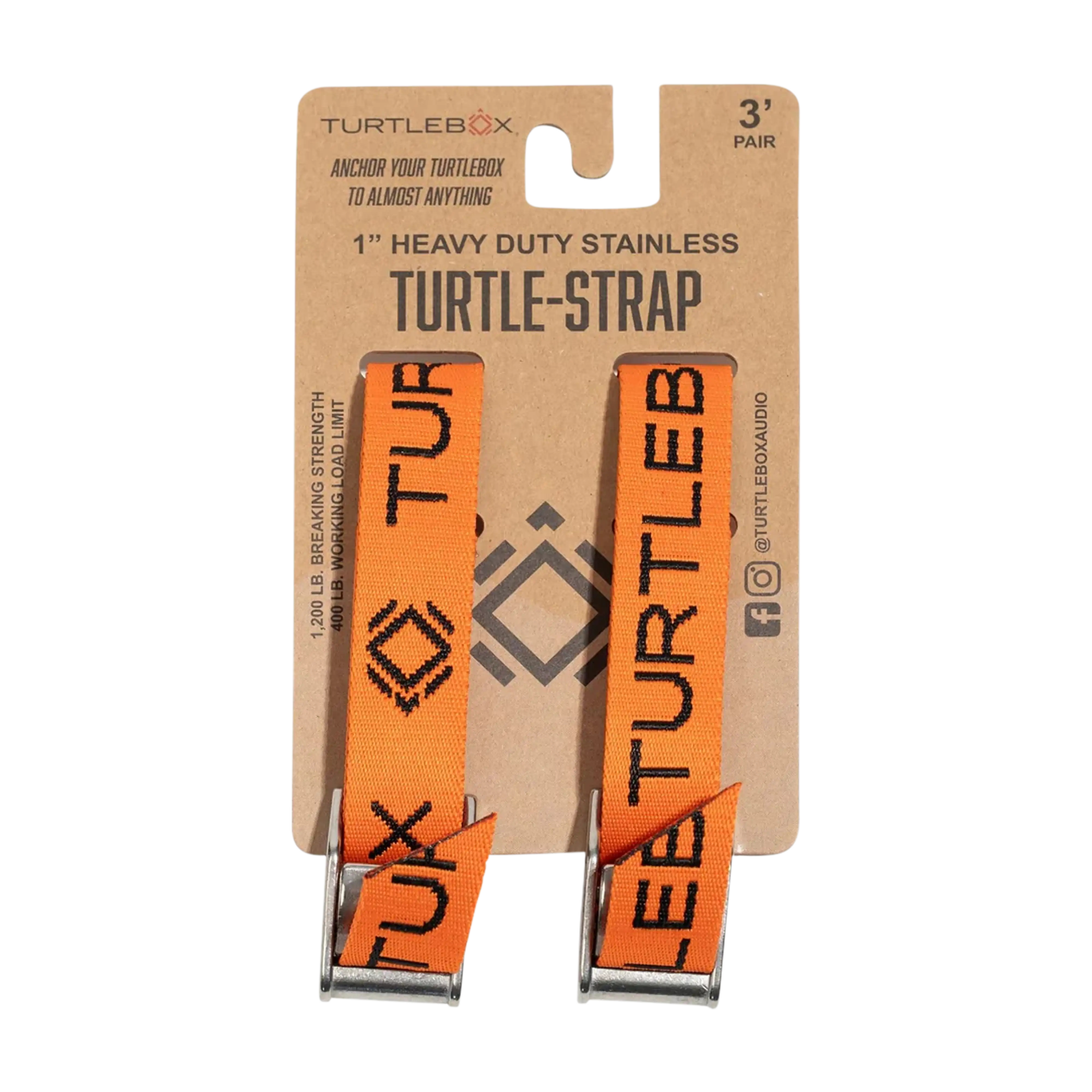 Turtlebox Tie-Down Straps