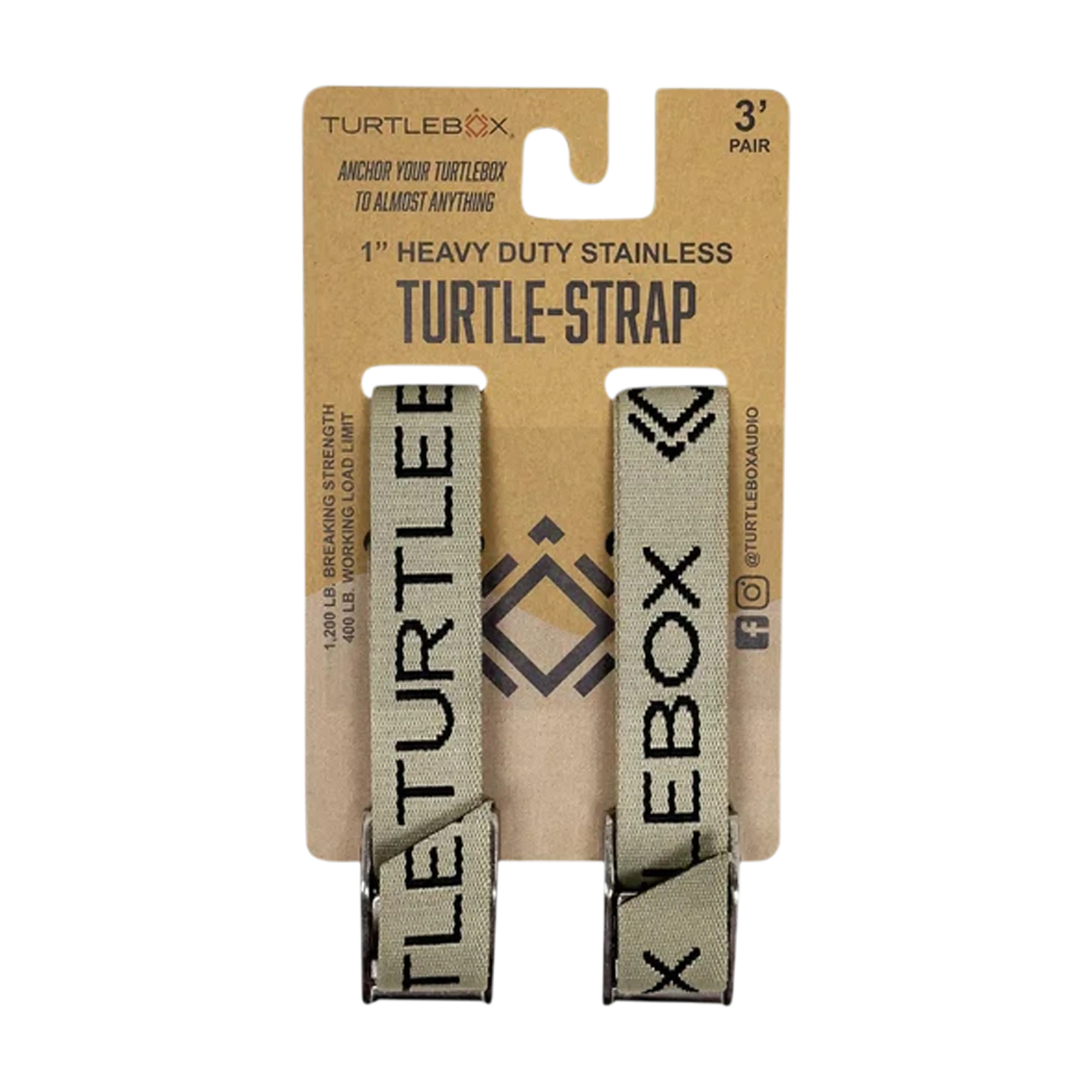 Turtlebox Tie-Down Straps