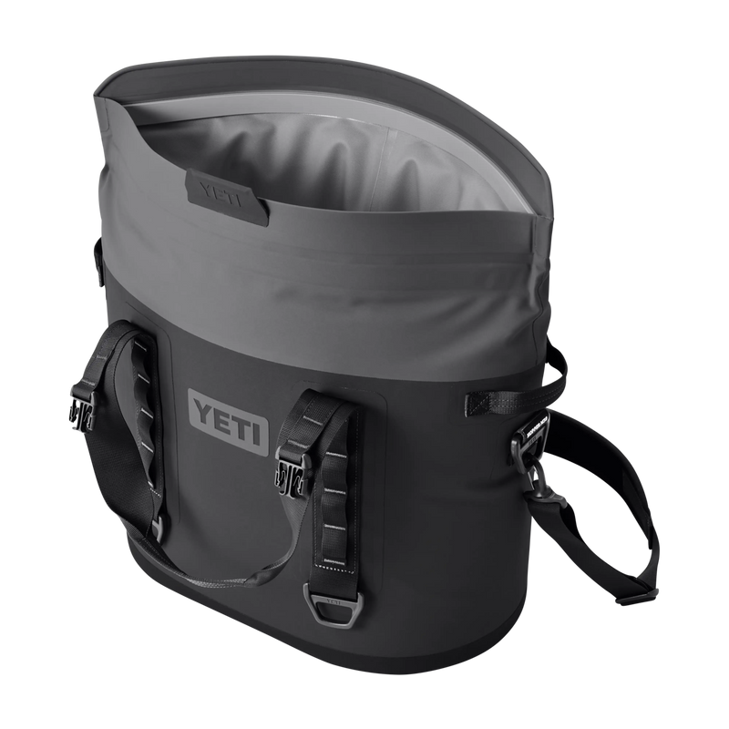 YETI Hopper M30 — side and strap detail