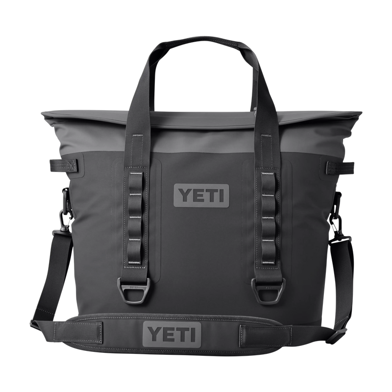 YETI Hopper M30 — charcoal front view