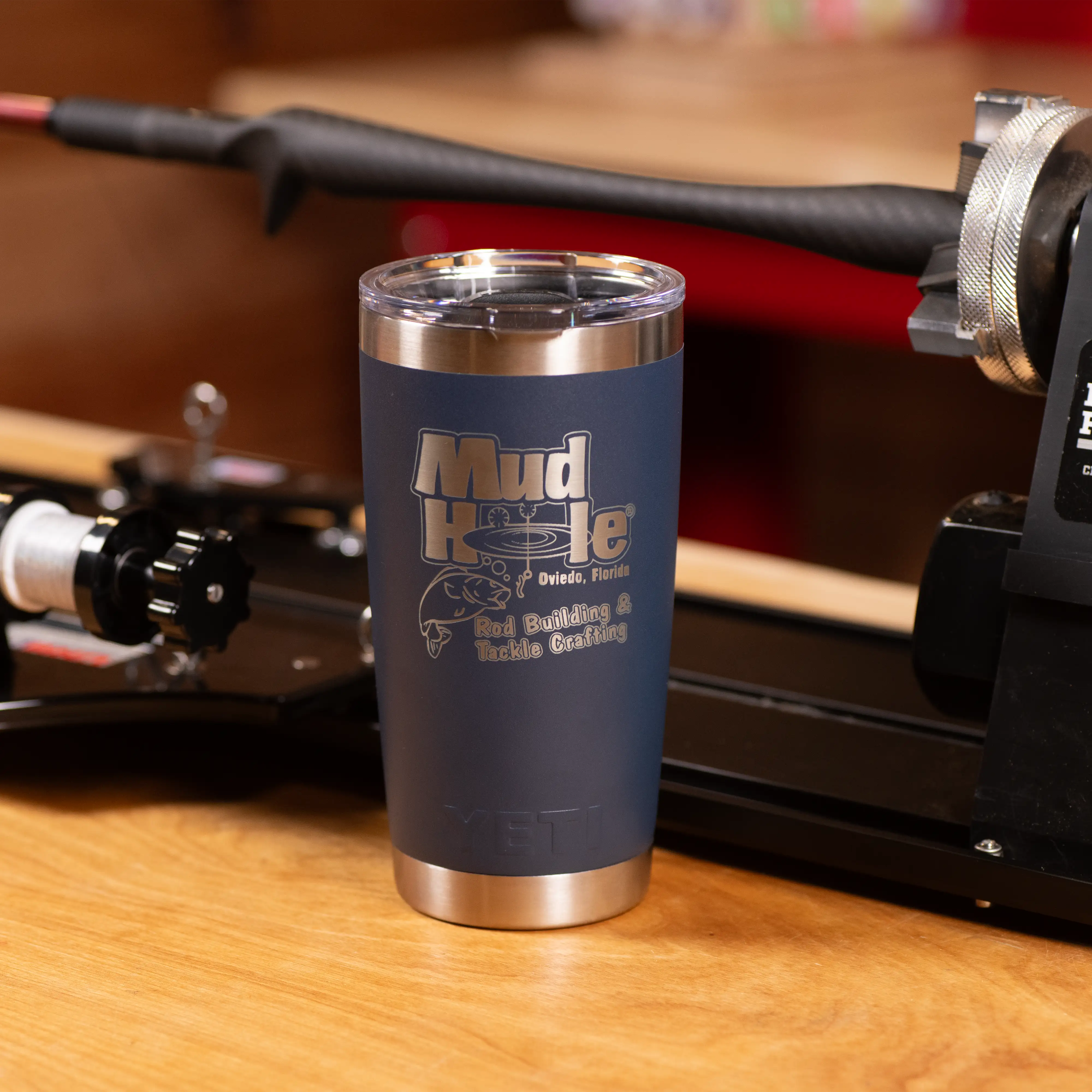 Mud Hole Classic Logo Yeti Ramblers