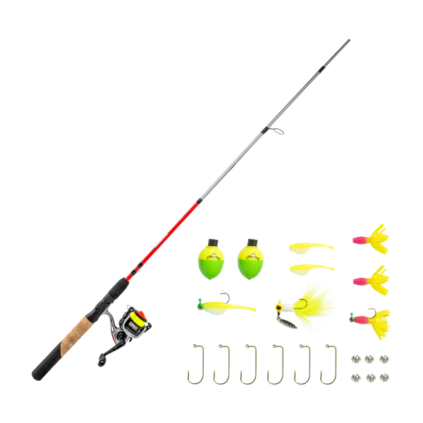 Zebco Ready Tackle Crappie Spinning Combo