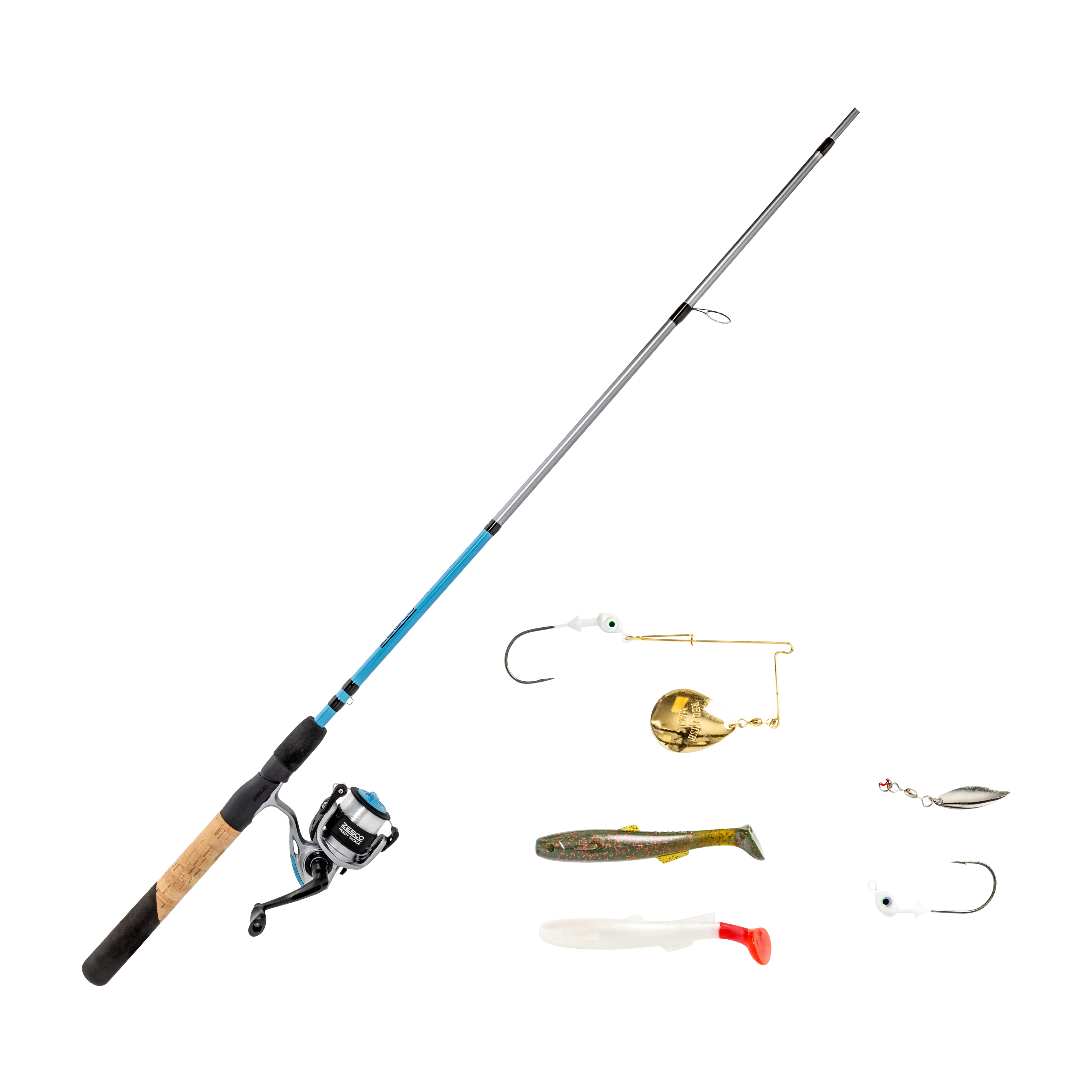 Zebco Ready Tackle Inshore Spinning Combo