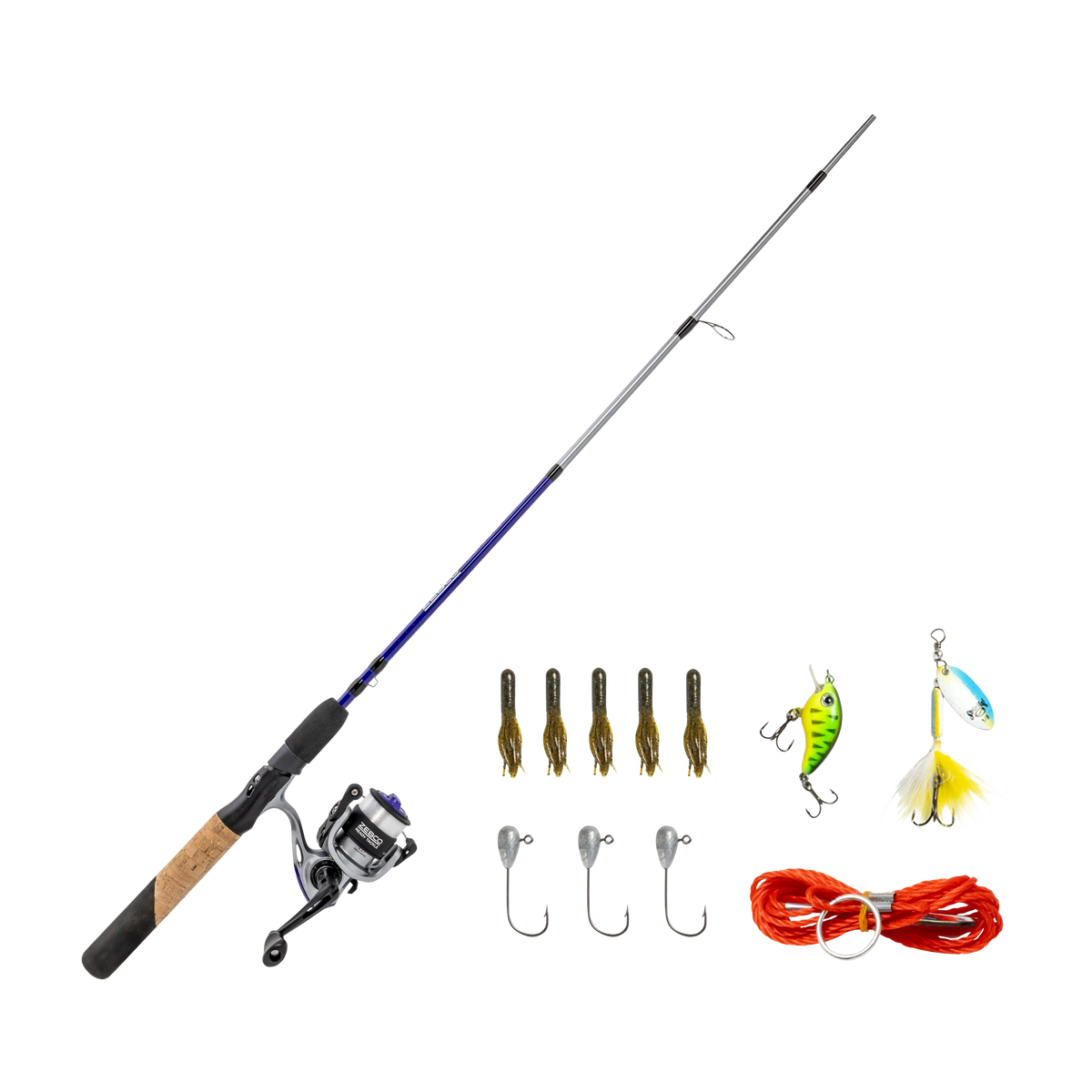 Zebco Ready Tackle Panfish Spinning Combo