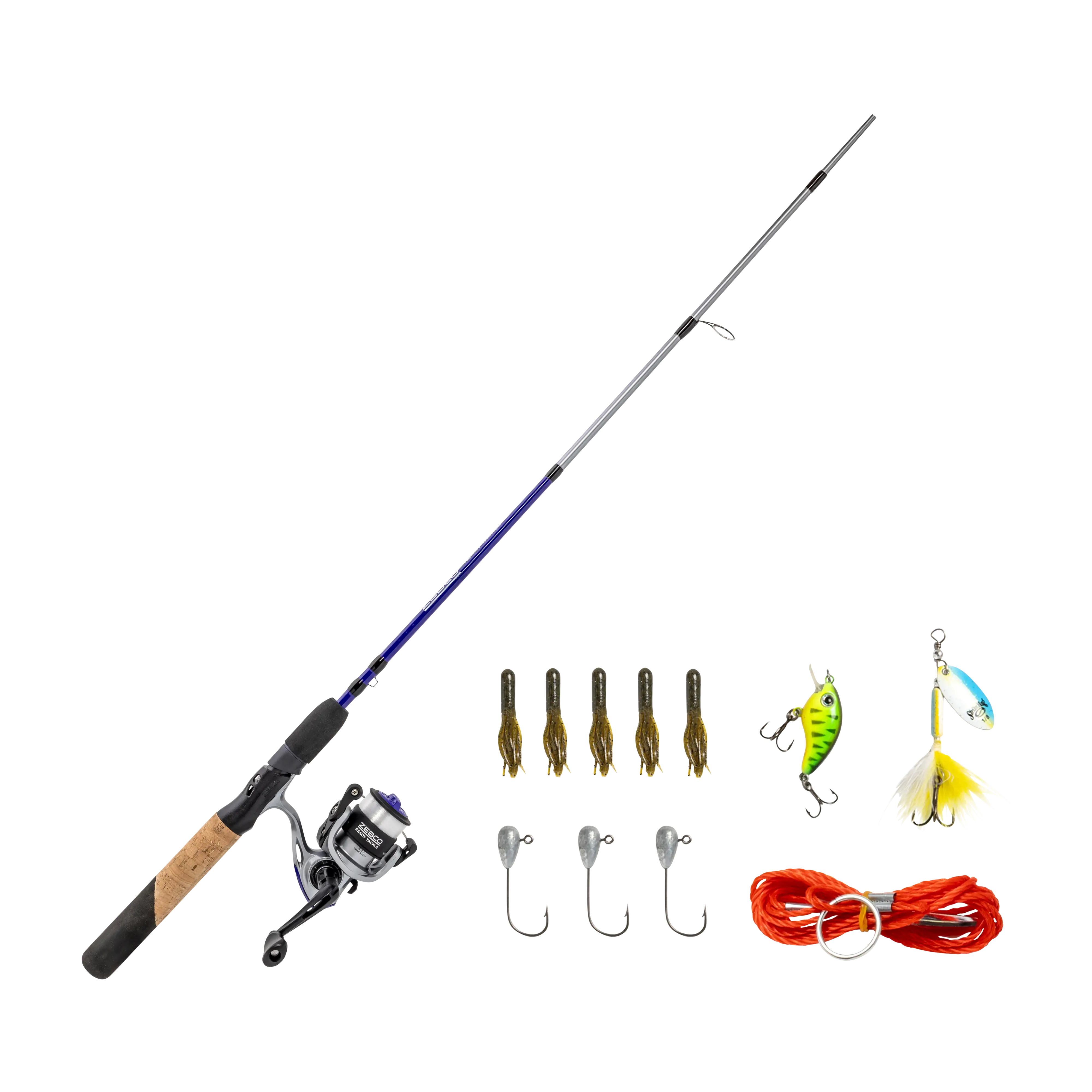 Zebco Ready Tackle Panfish Spinning Combo