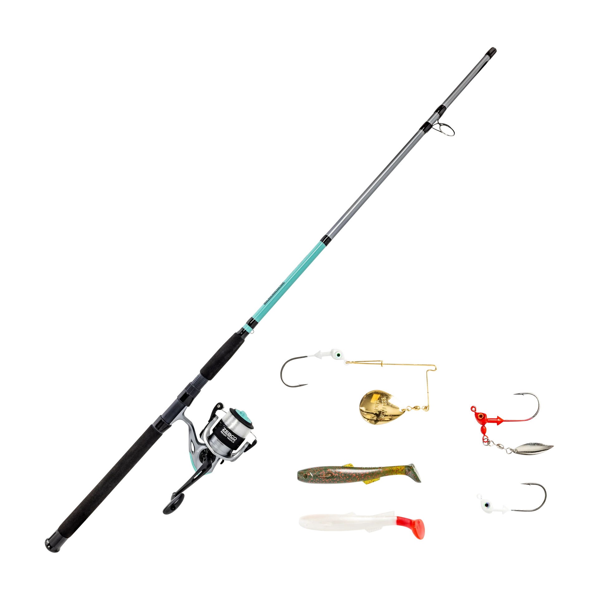 Zebco Ready Tackle Surf/Pier Spinning Combo