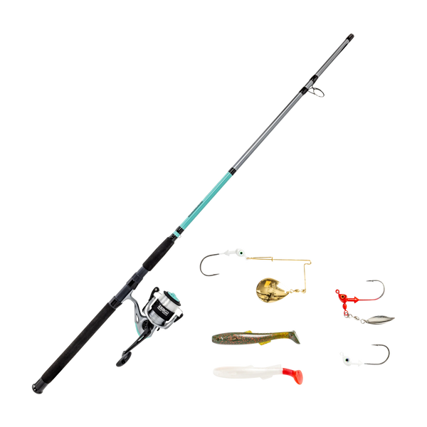 Zebco Ready Tackle Surf/Pier Spinning Combo