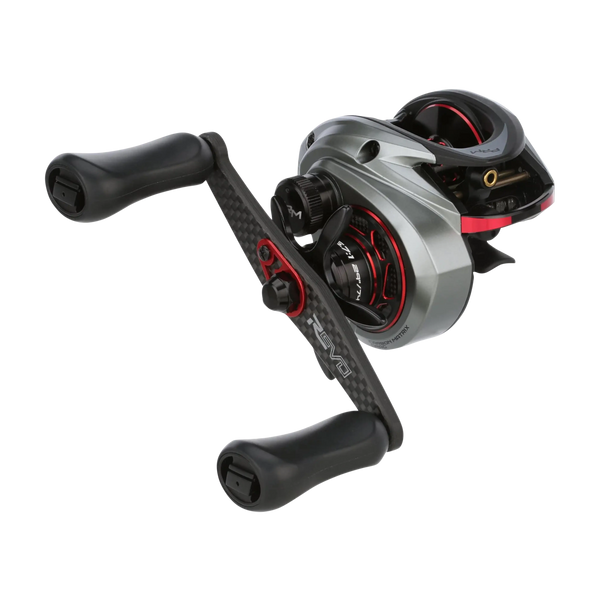 abu garcia fishing reel ball bearing drive power torque baitcasting Abu Garcia Revo Premier Low Profile Casting Reel